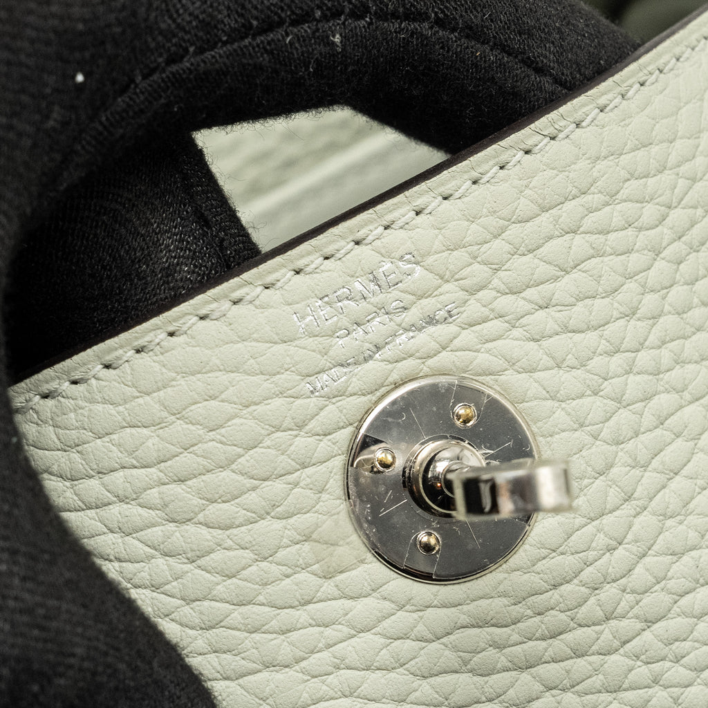 HERMES MINI PLUME CHÈVRE MYSORE 3Q ROSE SAKURA SHW