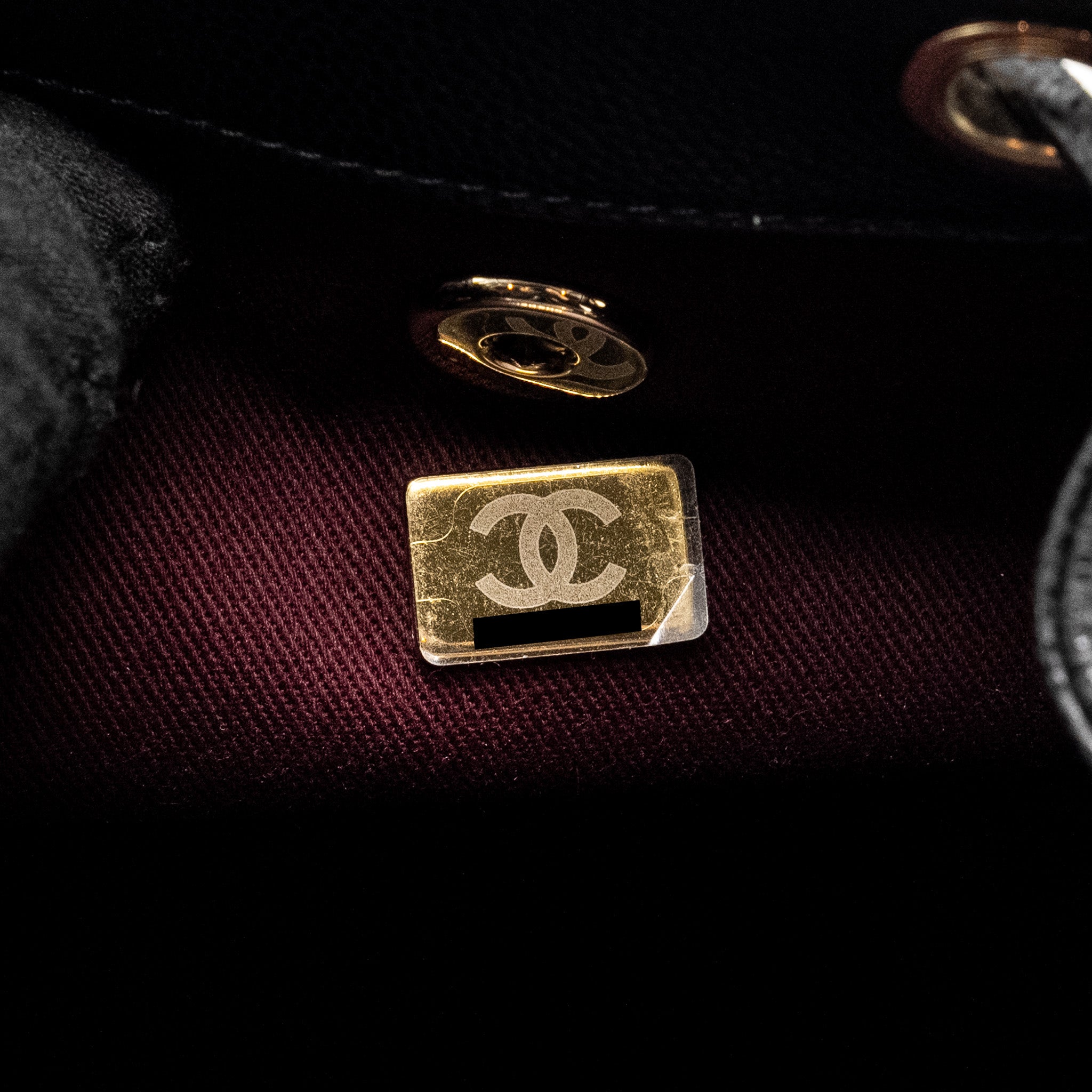 CHANEL AFFINITY BACKPACK CAVIAR BLACK LGHW (MICROCHIP)