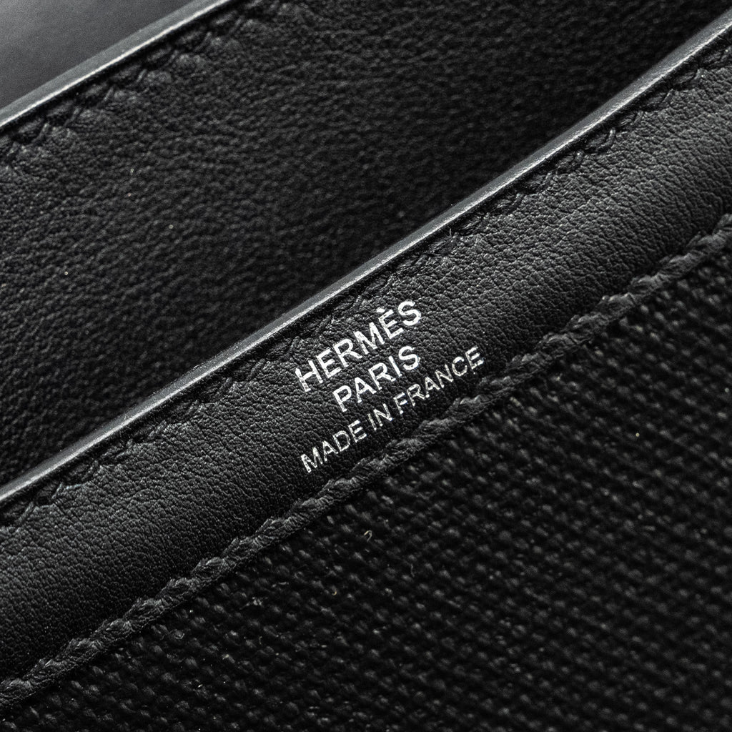 HERMES CONSTANCE 24 TOILE H BERLINE/PLUME/SWIFT BLACK SHW