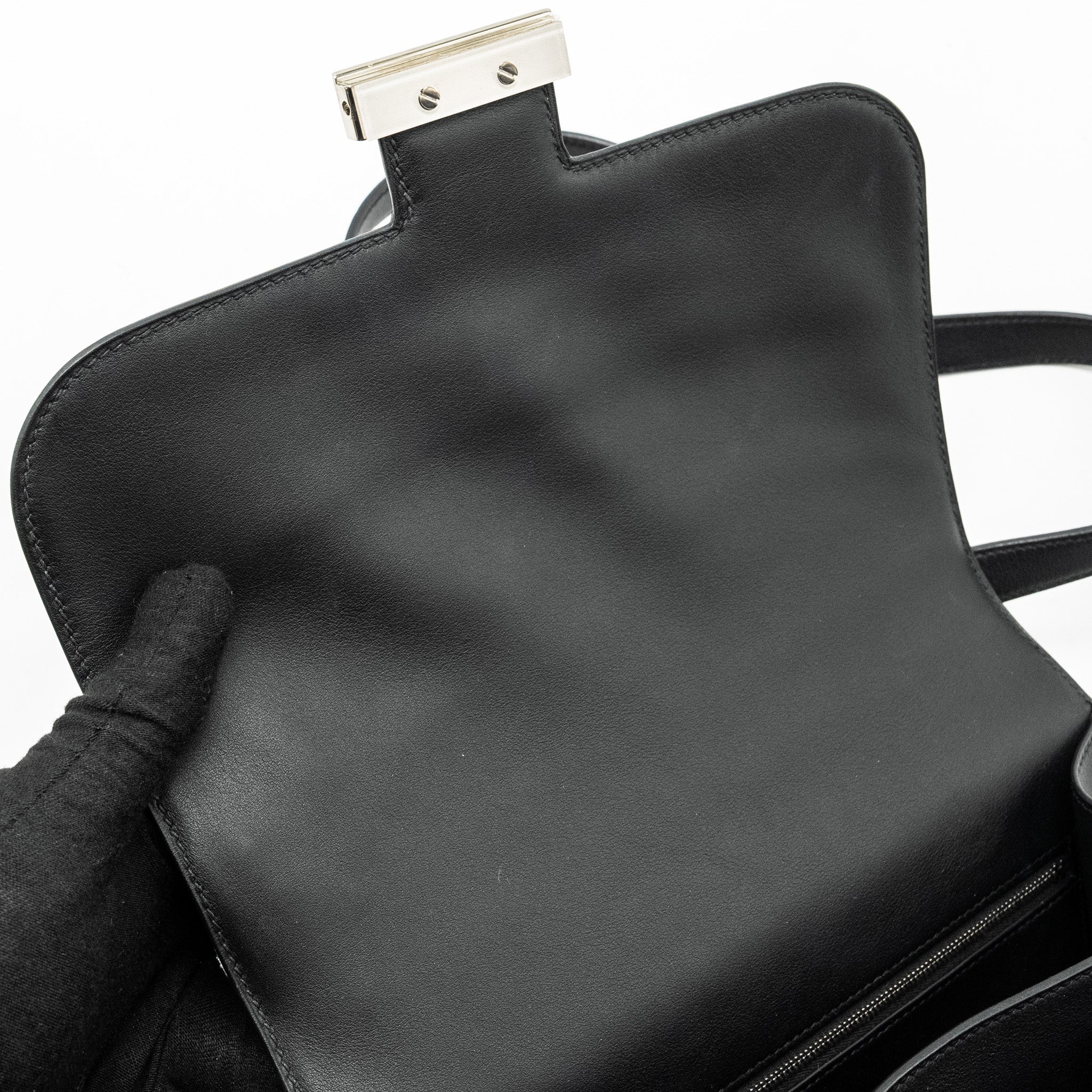 HERMES CONSTANCE 24 TOILE H BERLINE/PLUME/SWIFT BLACK SHW
