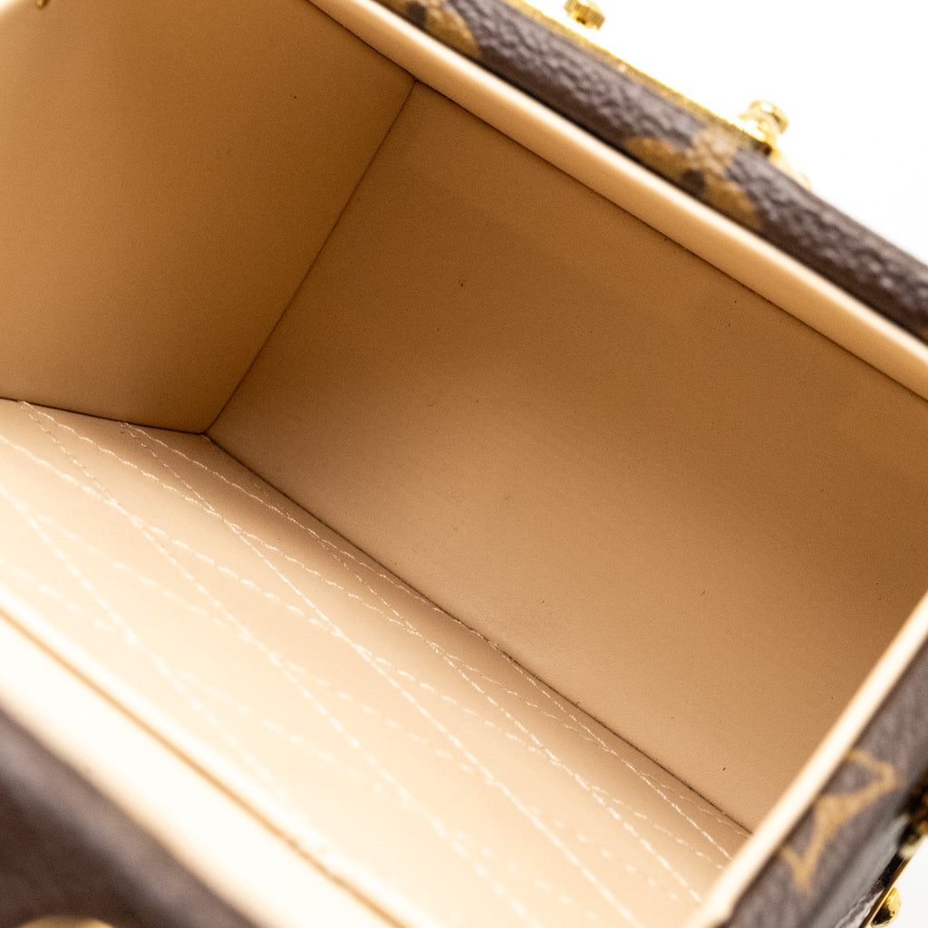 LOUIS VUITTON CAMERA BOX TRUNK MONOGRAM CANVAS/LEATHER GHW