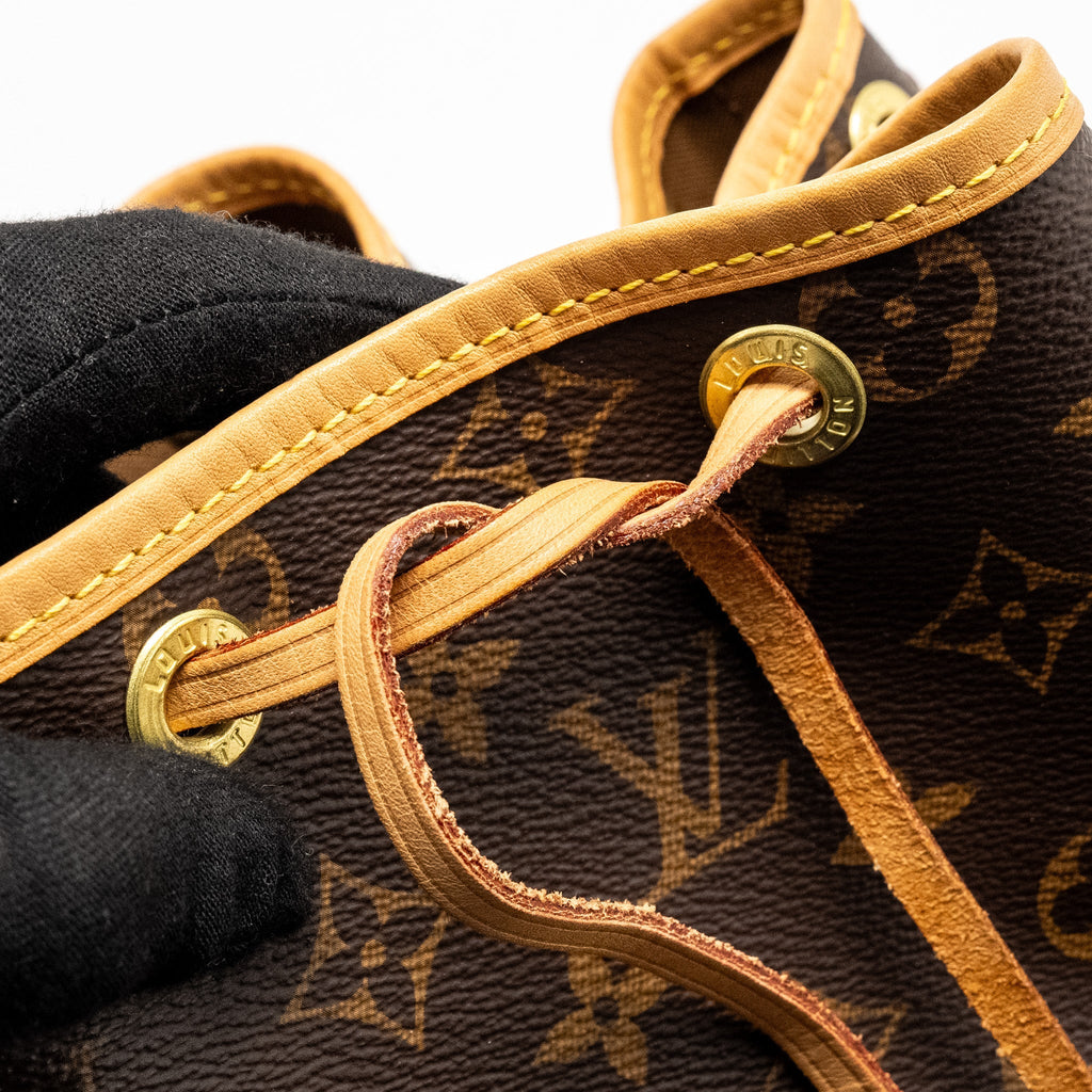 LOUIS VUITTON PETIT NOE MONOGRAM CANVAS GHW