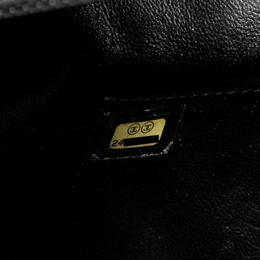 CHANEL FILIGREE FLAP BAG CAVIAR BLACK GHW