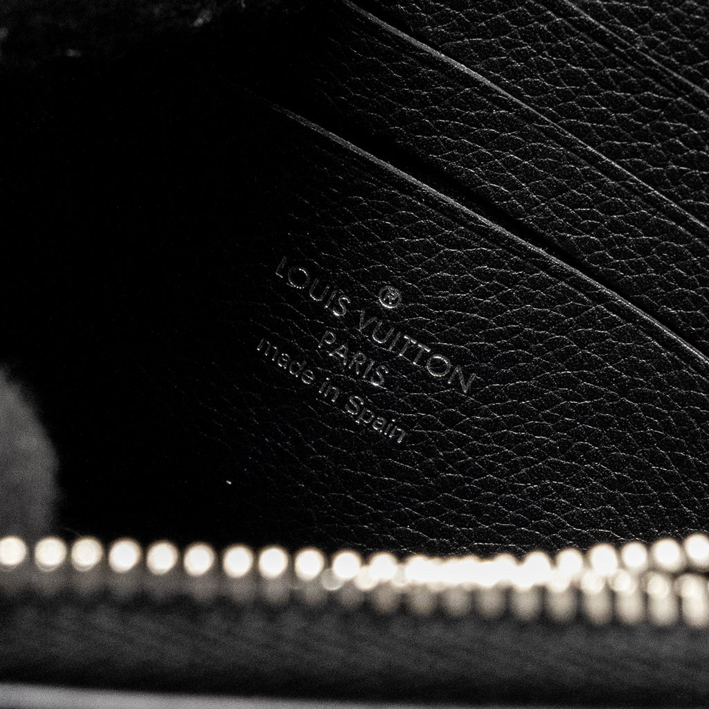 LOUIS VUITTON MYLOCKME CHAIN POCHETTE CALFSKIN BLACK SHW