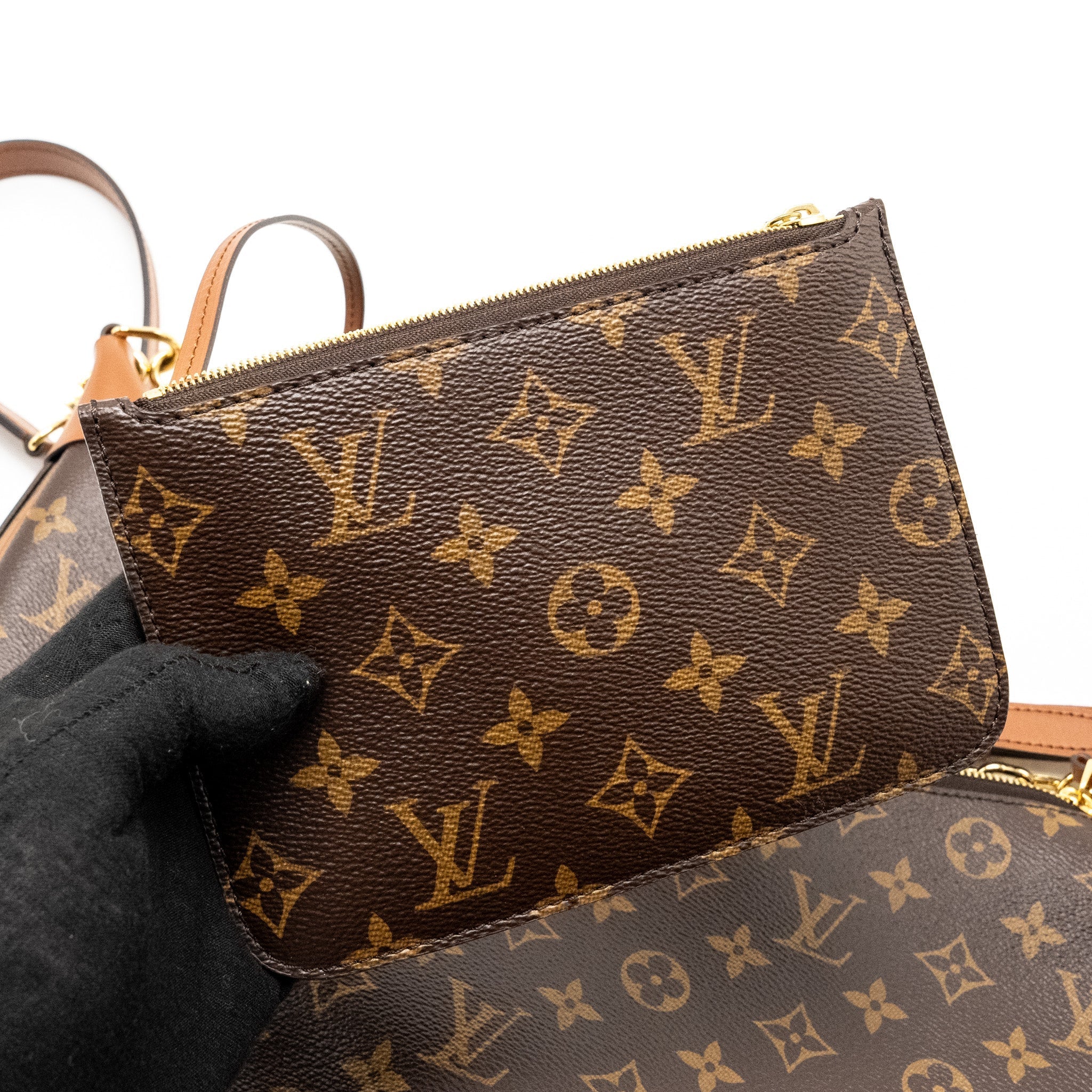 LOUIS VUITTON LOOP HOBO MONOGRAM CANVAS/CALFSKIN GHW