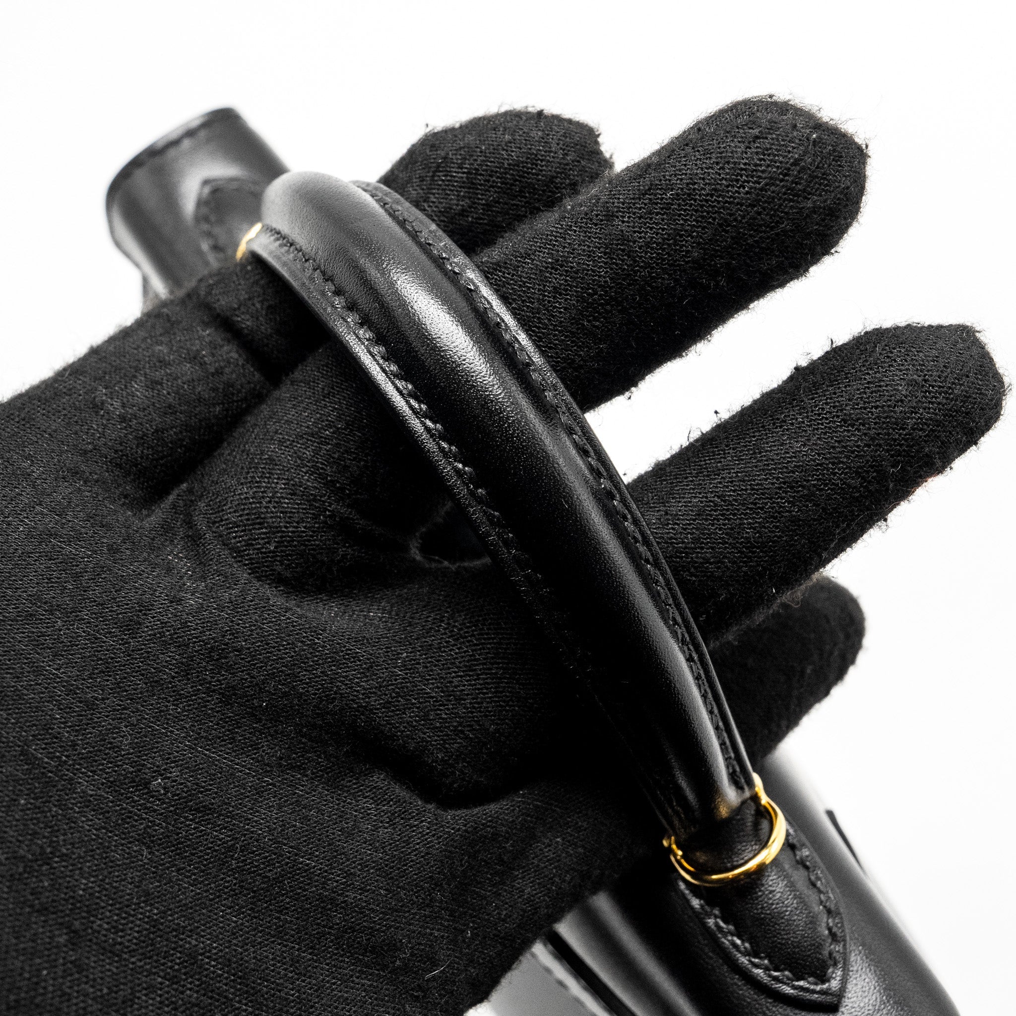 HERMES MINI KELLY TADELAKT BLACK GHW