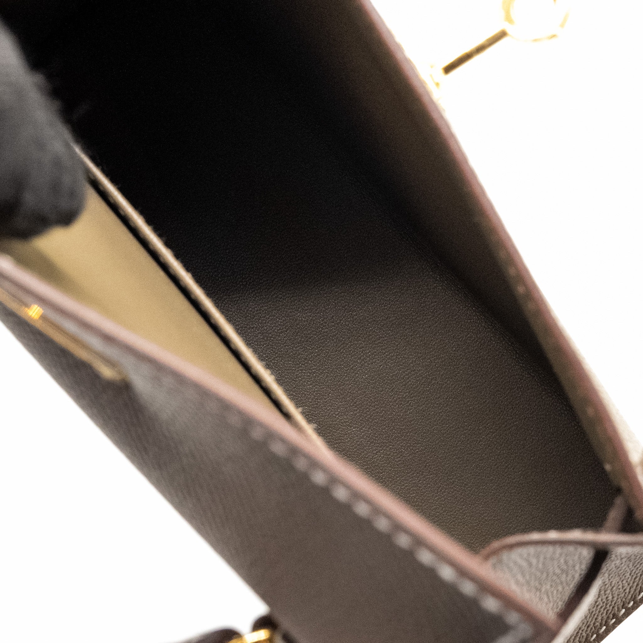 HERMES MINI KELLY EPSOM ETOUPE GHW
