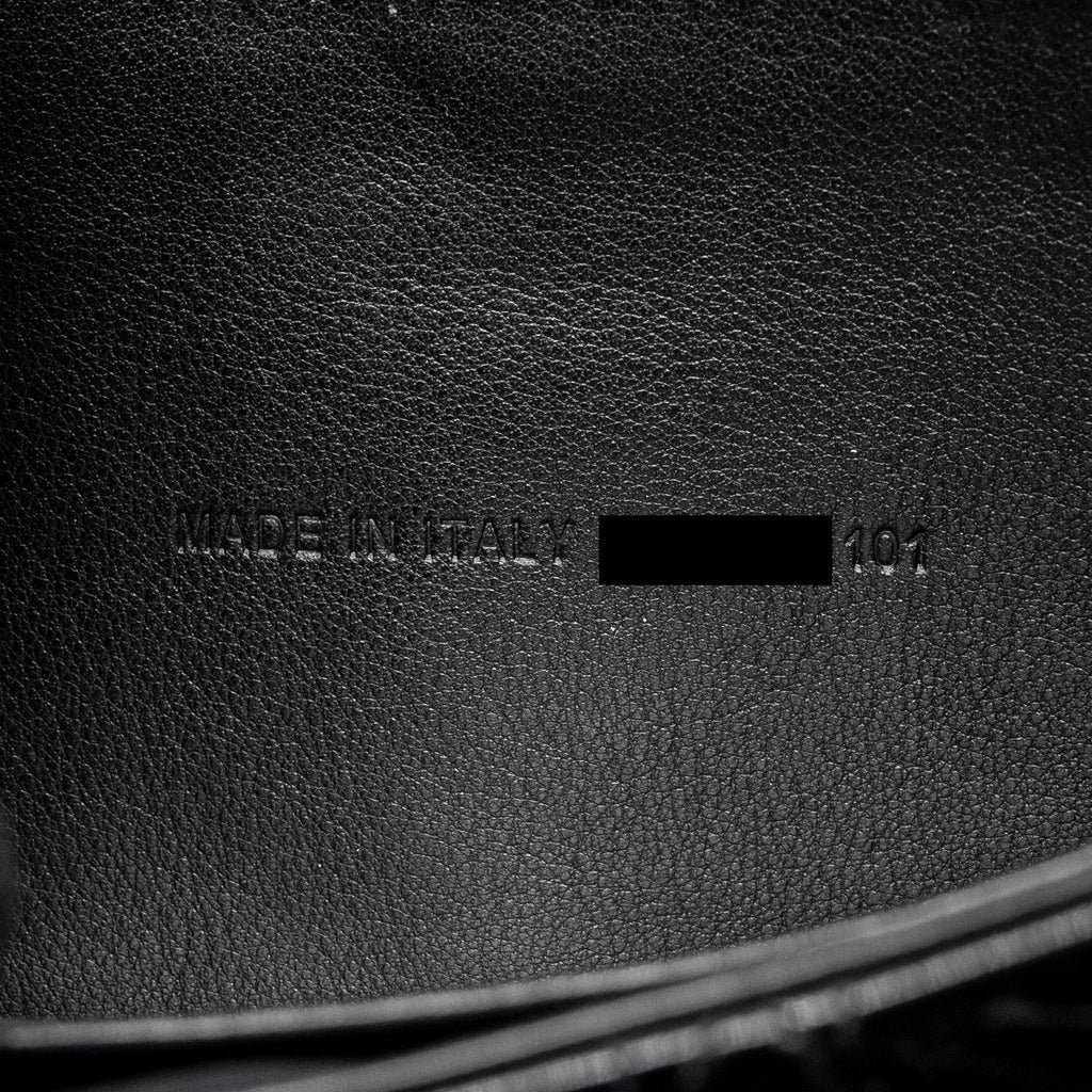 DIOR MISS DIOR POCHETTE PATENT BLACK SHW
