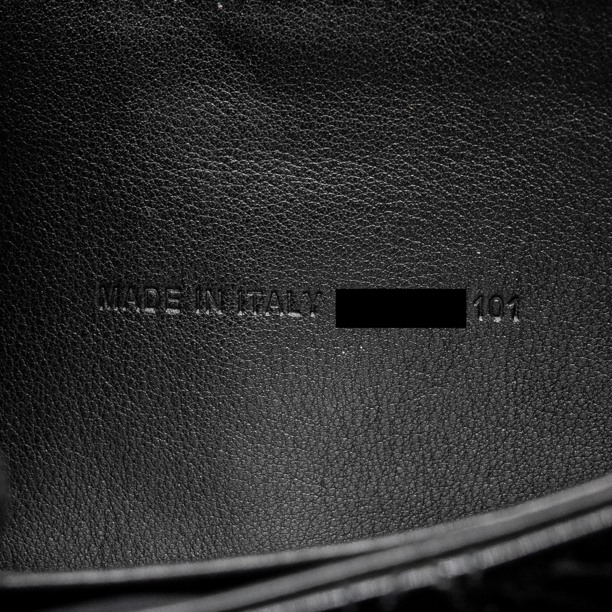 DIOR MISS DIOR POCHETTE PATENT BLACK SHW