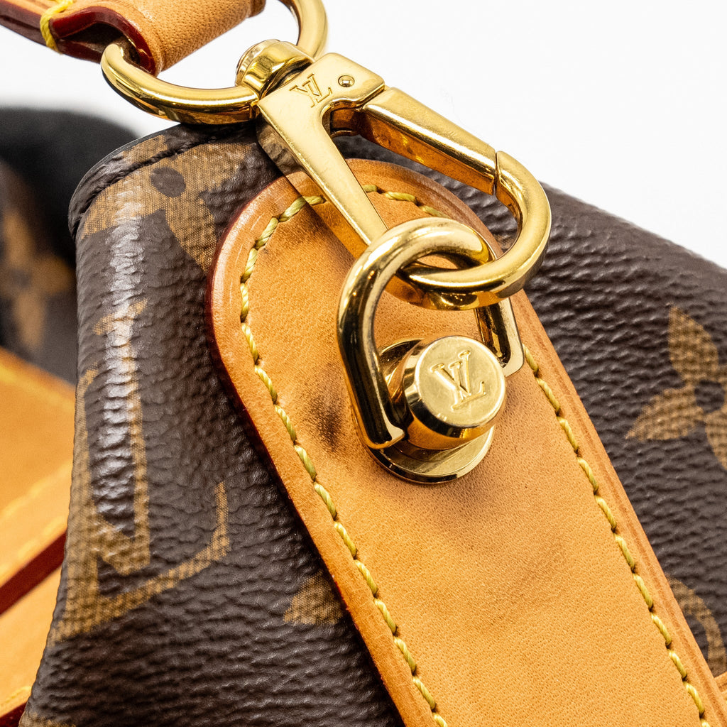 LOUIS VUITTON DUFFLE BAG MONOGRAM CANVAS GHW