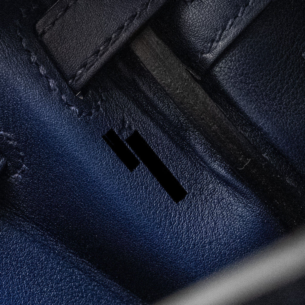 HERMES KELLY 25 SWIFT BLEU NAVY GHW