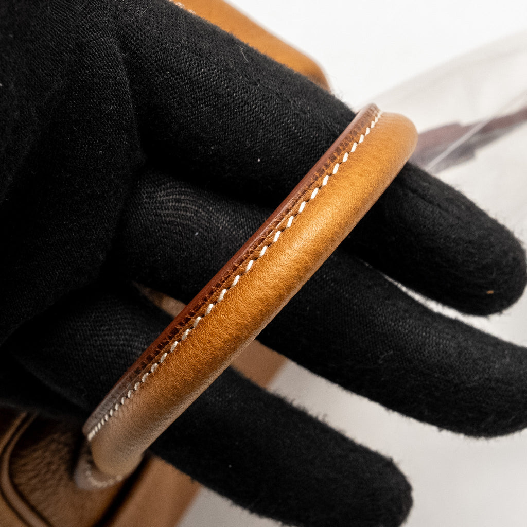 HERMES MINI LINDY BARENIA FAUBOURG FAUVE GHW