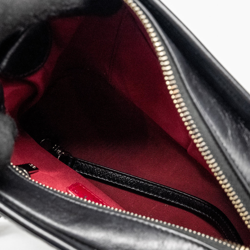 CHANEL SMALL GABRIELLE HOBO BAG CALFSKIN BLACK MULTICOLOUR HARDWARE