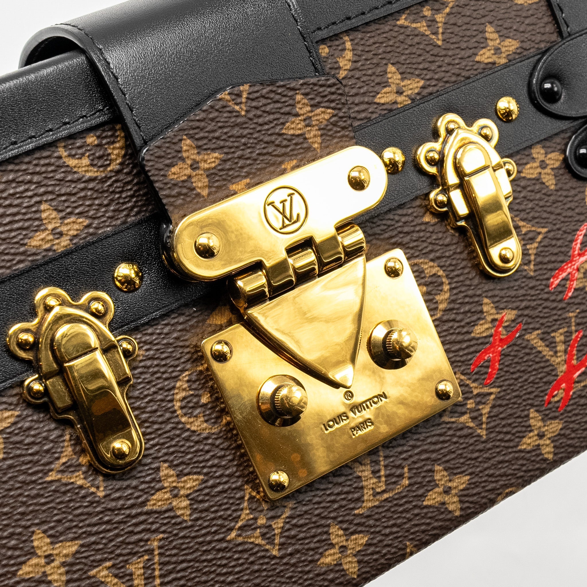 LOUIS VUITTON PETITE MALLE MONOGRAM CANVAS GHW
