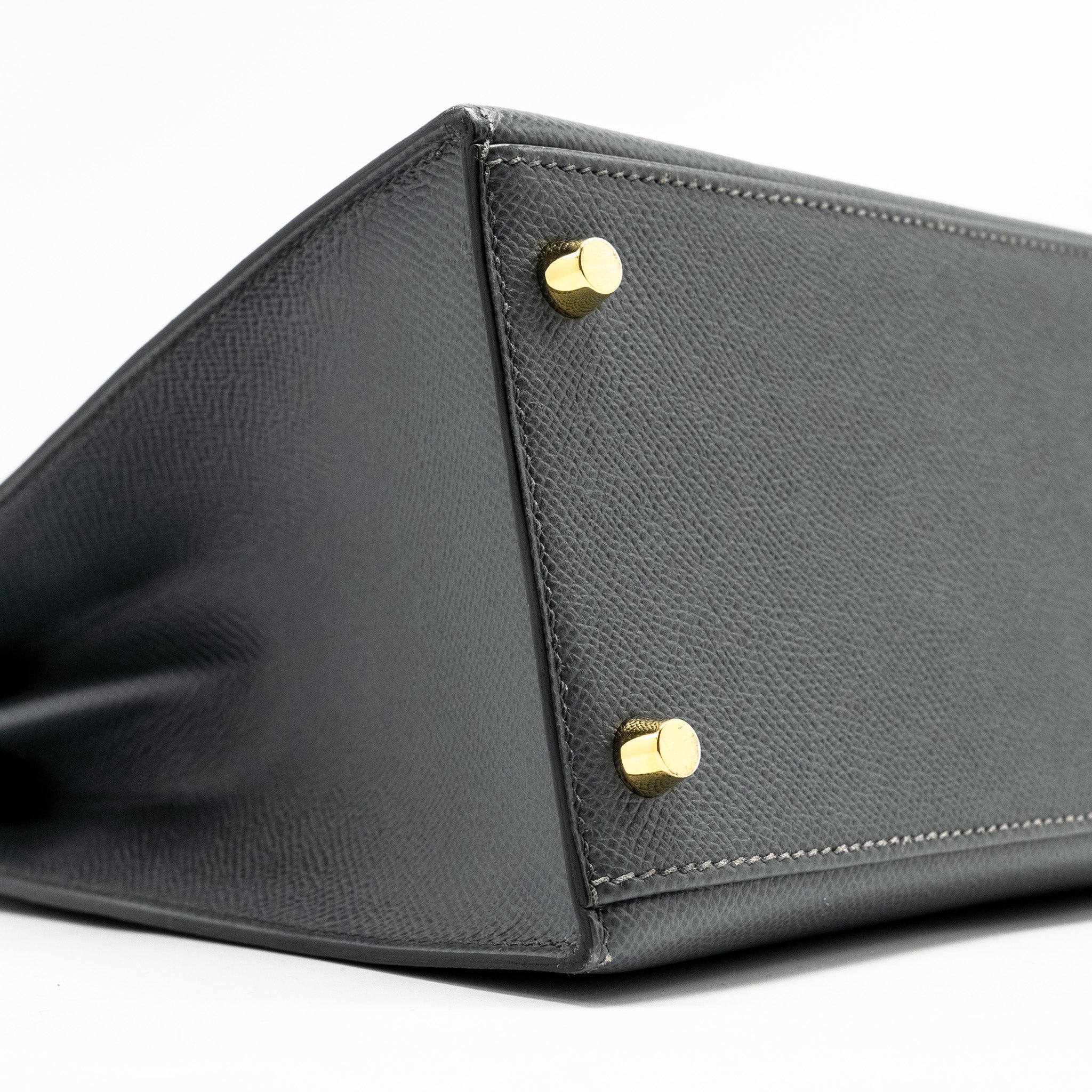 HERMES KELLY 28 EPSOM VERT AMANDE GHW