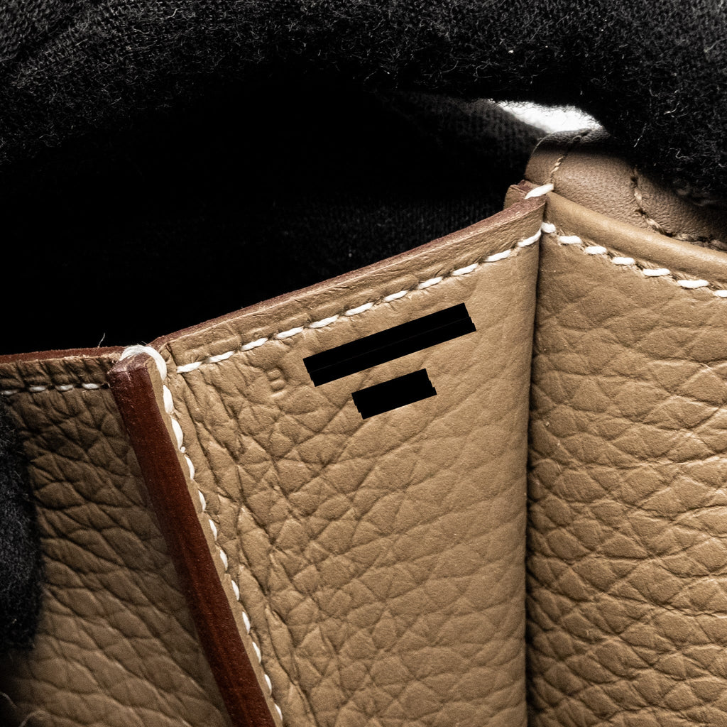 HERMES HALZAN 25 CLEMENCE ETOUPE SHW