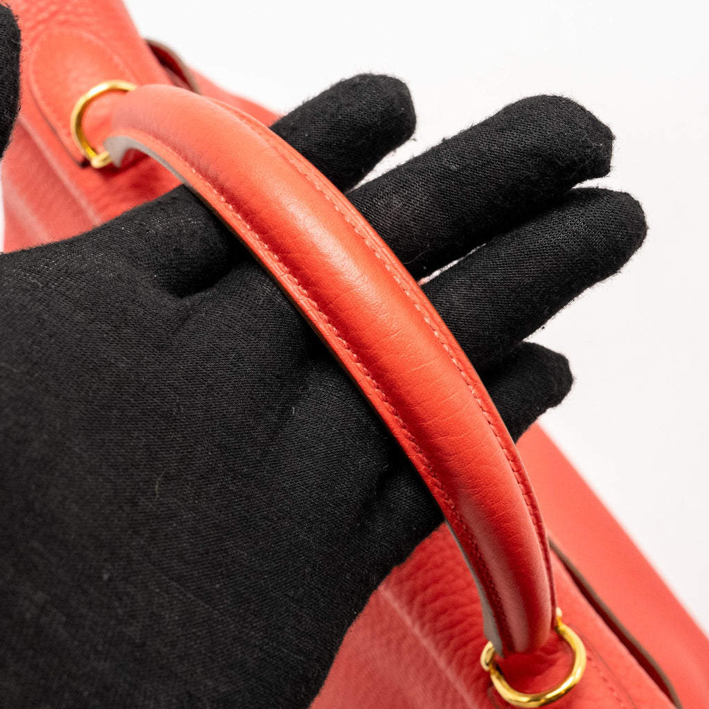 HERMES KELLY 32 CLEMENCE T5 ROSE JAIPUR GHW