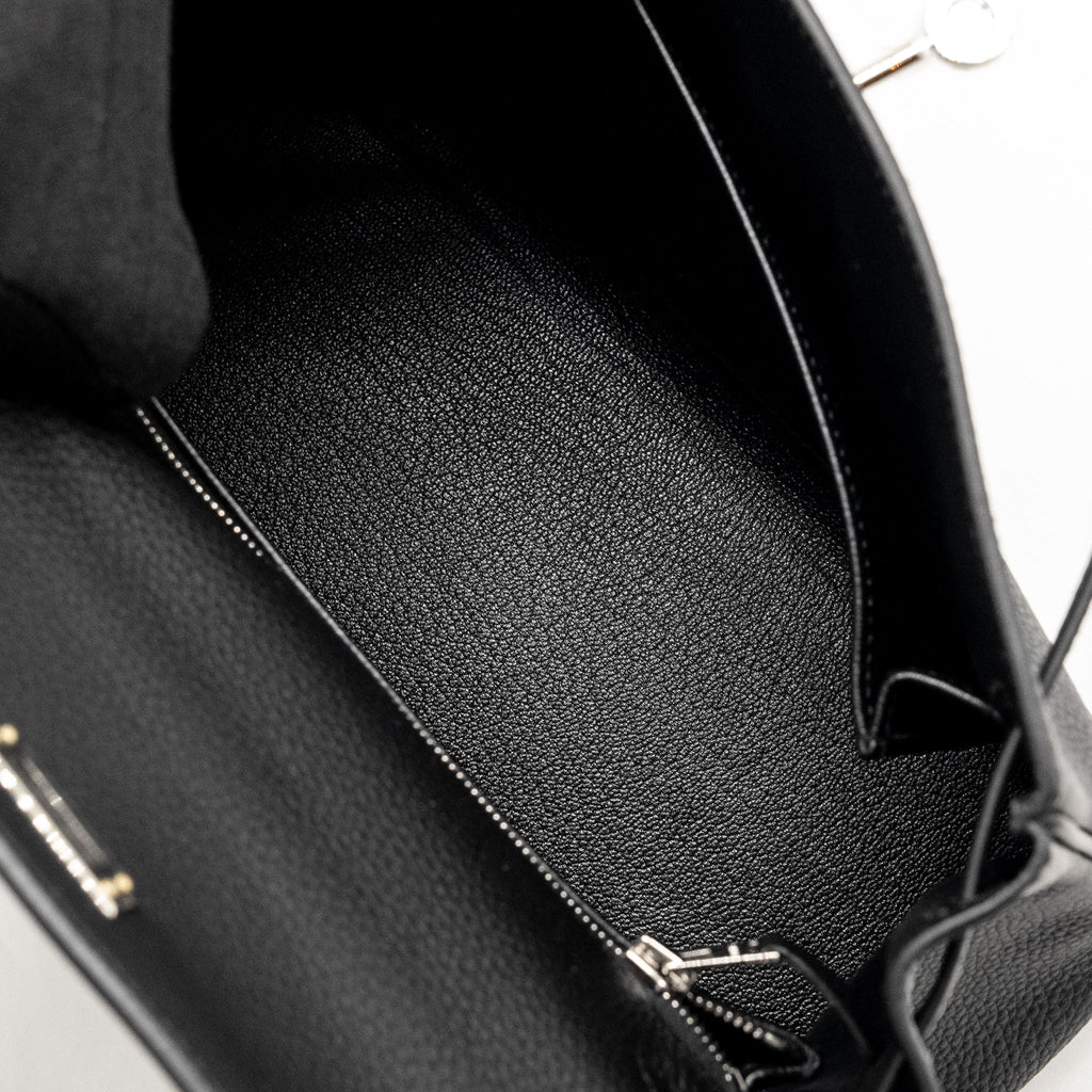 HERMES KELLY 25 TOGO BLACK SHW