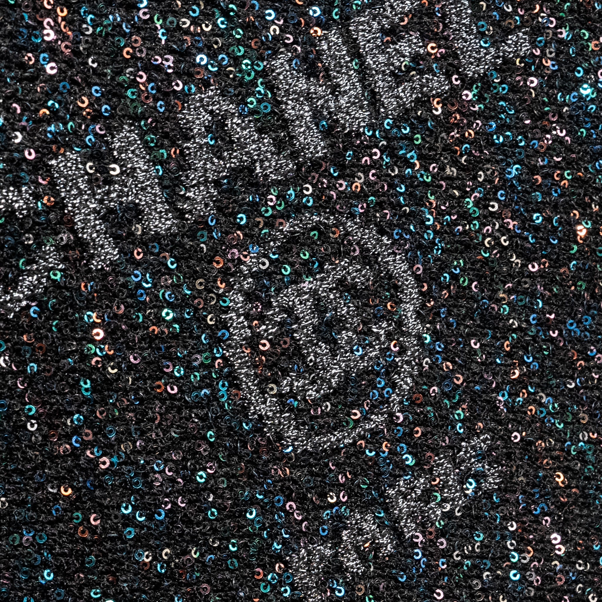 CHANEL 20A DEAUVILLE POUCH SEQUINS/CALFSKIN BLACK/MULTICOLOUR SHW