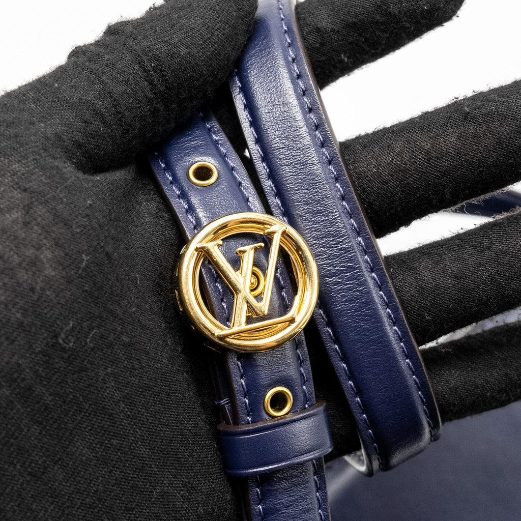 LOUIS VUITTON PONT 9 CALFSKIN DARK BLUE GHW