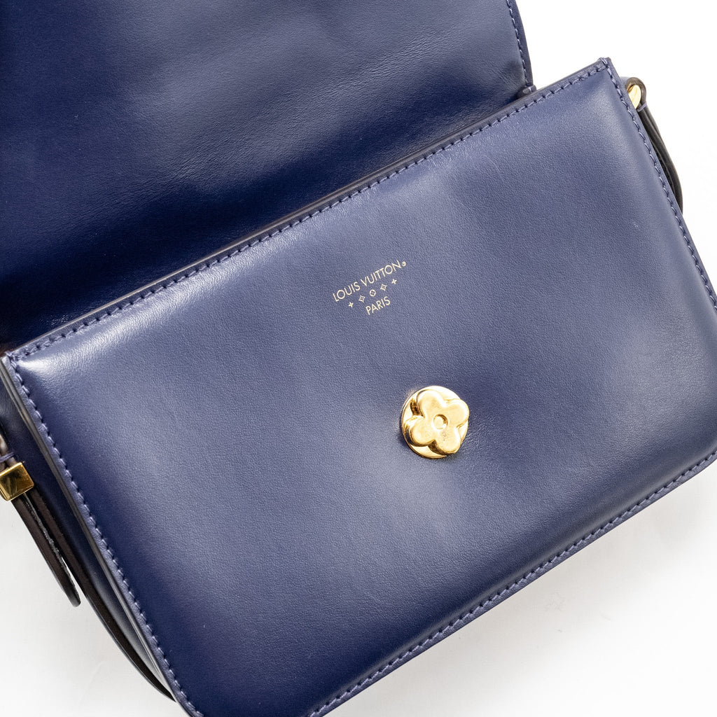 LOUIS VUITTON PONT 9 CALFSKIN DARK BLUE GHW