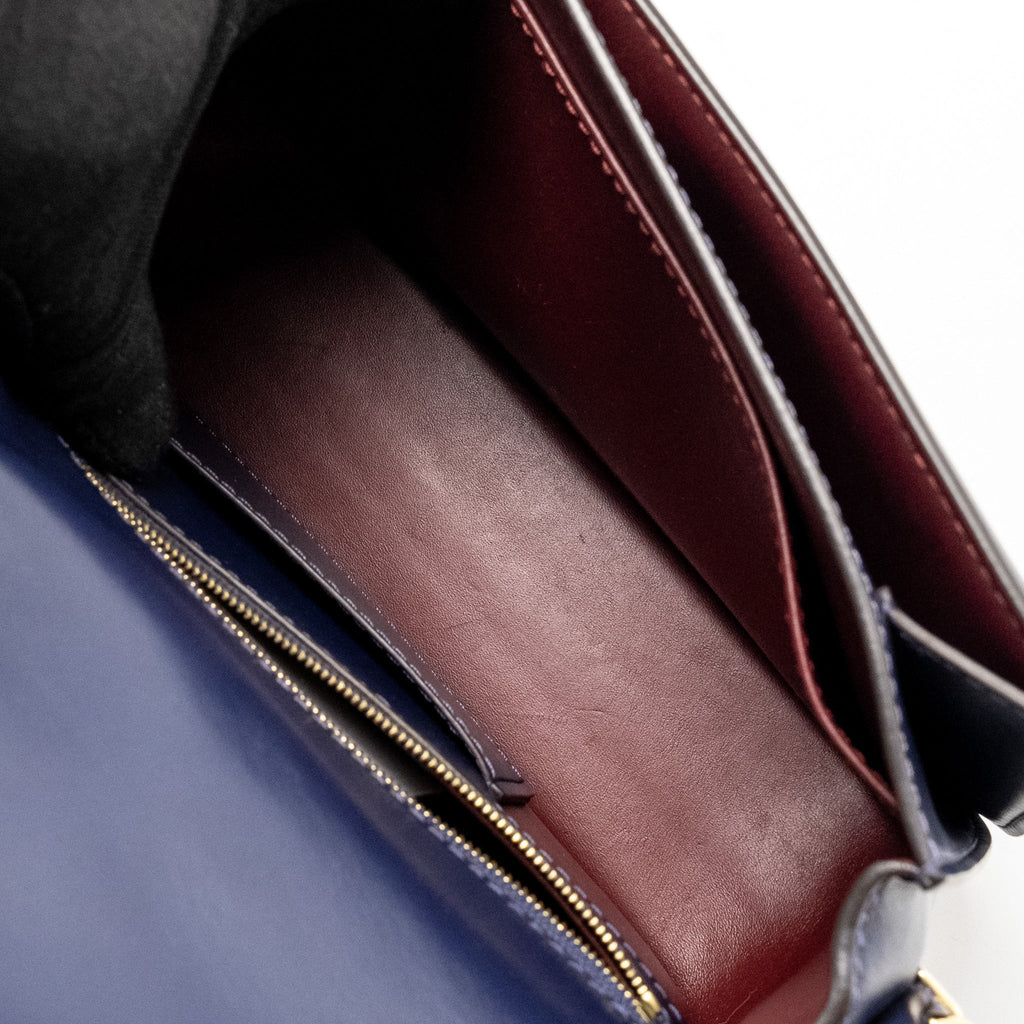 LOUIS VUITTON PONT 9 CALFSKIN DARK BLUE GHW
