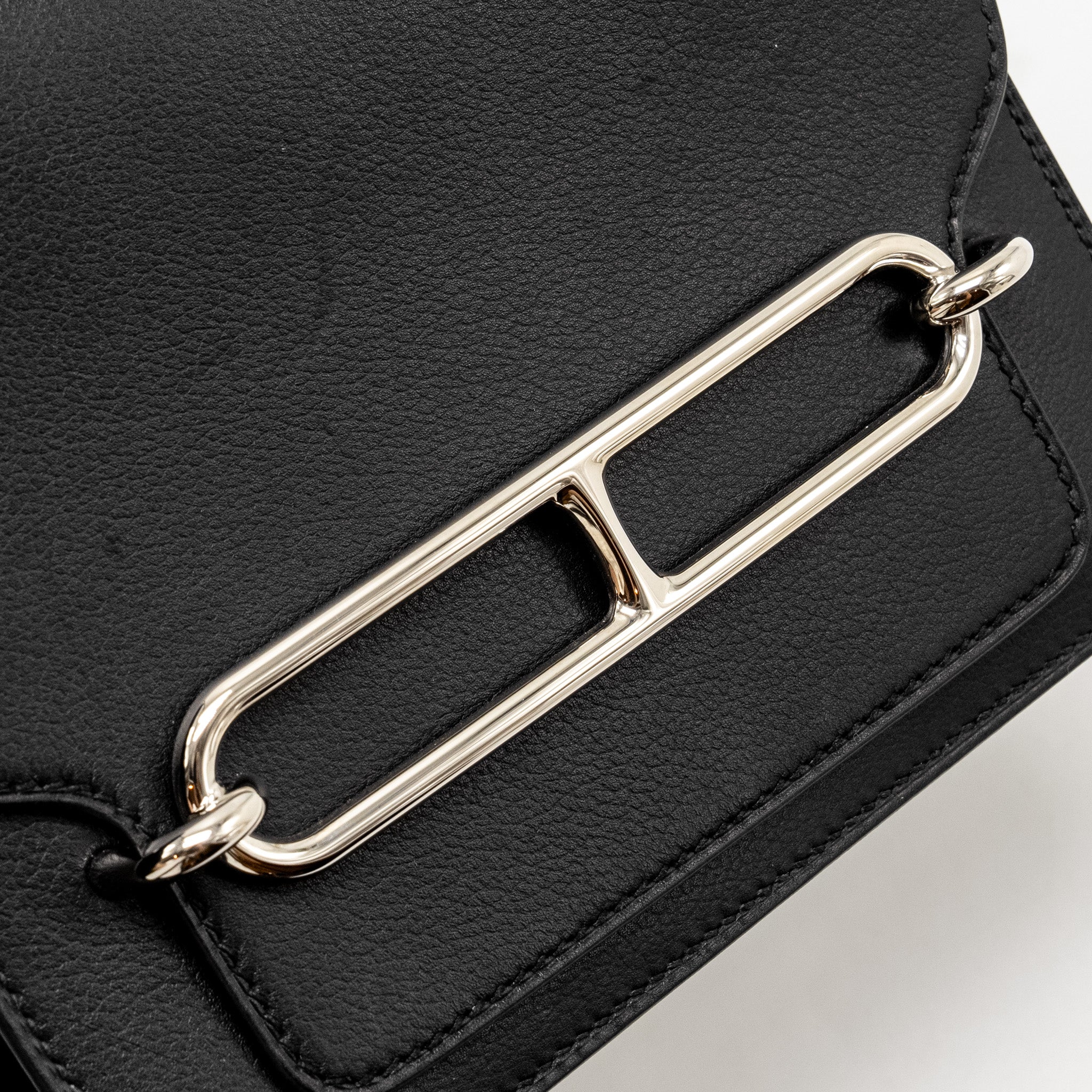 HERMES MINI ROULIS SWIFT BLACK SHW