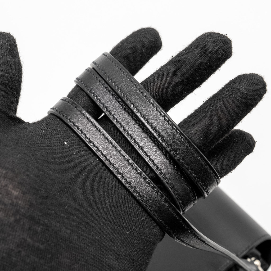 HERMES MINI ROULIS SWIFT BLACK SHW