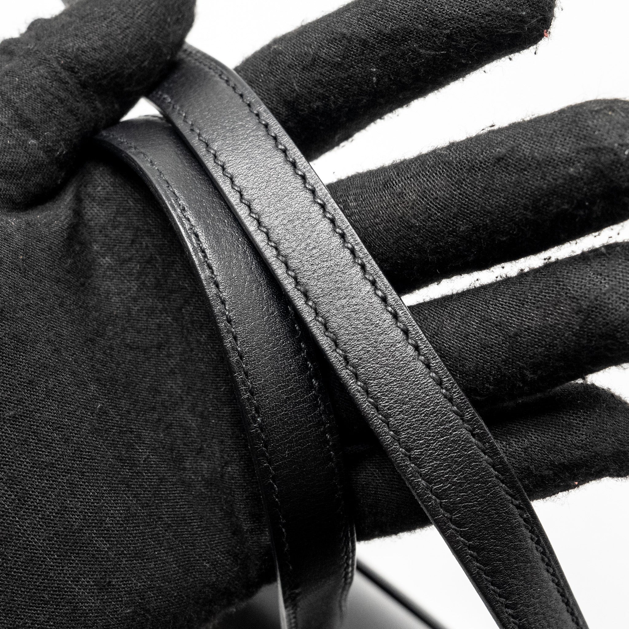 HERMES VERROU 21 BAG ALLEGRETTO PERMABRASS BLACK LGHW