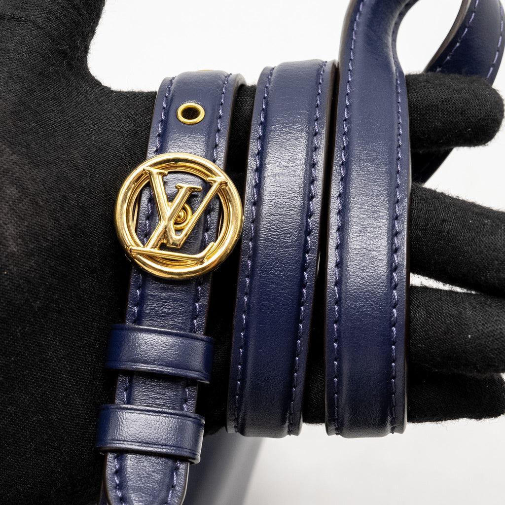LOUIS VUITTON PONT 9 CALFSKIN DARK BLUE GHW