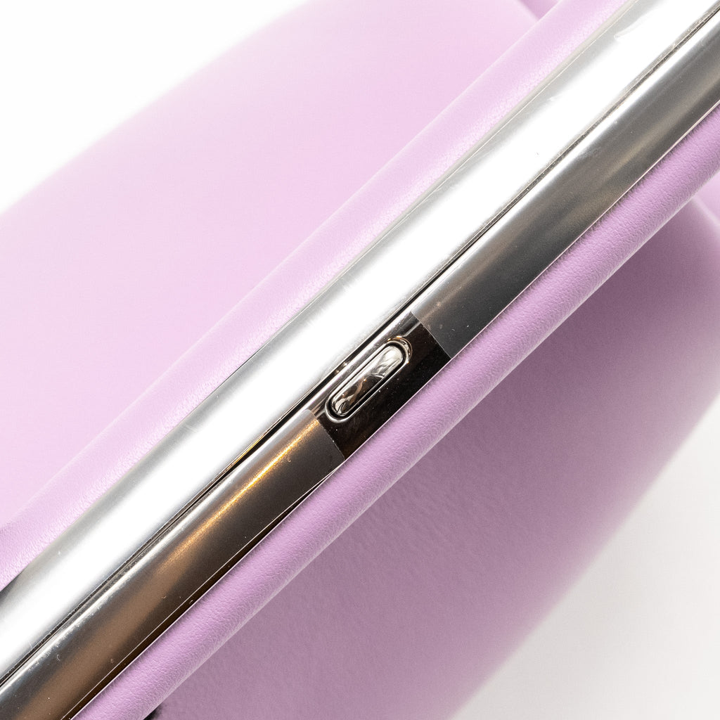 FENDI SMALL FENDI FIRST CLUTCH BAG NAPPA LILAC SHW