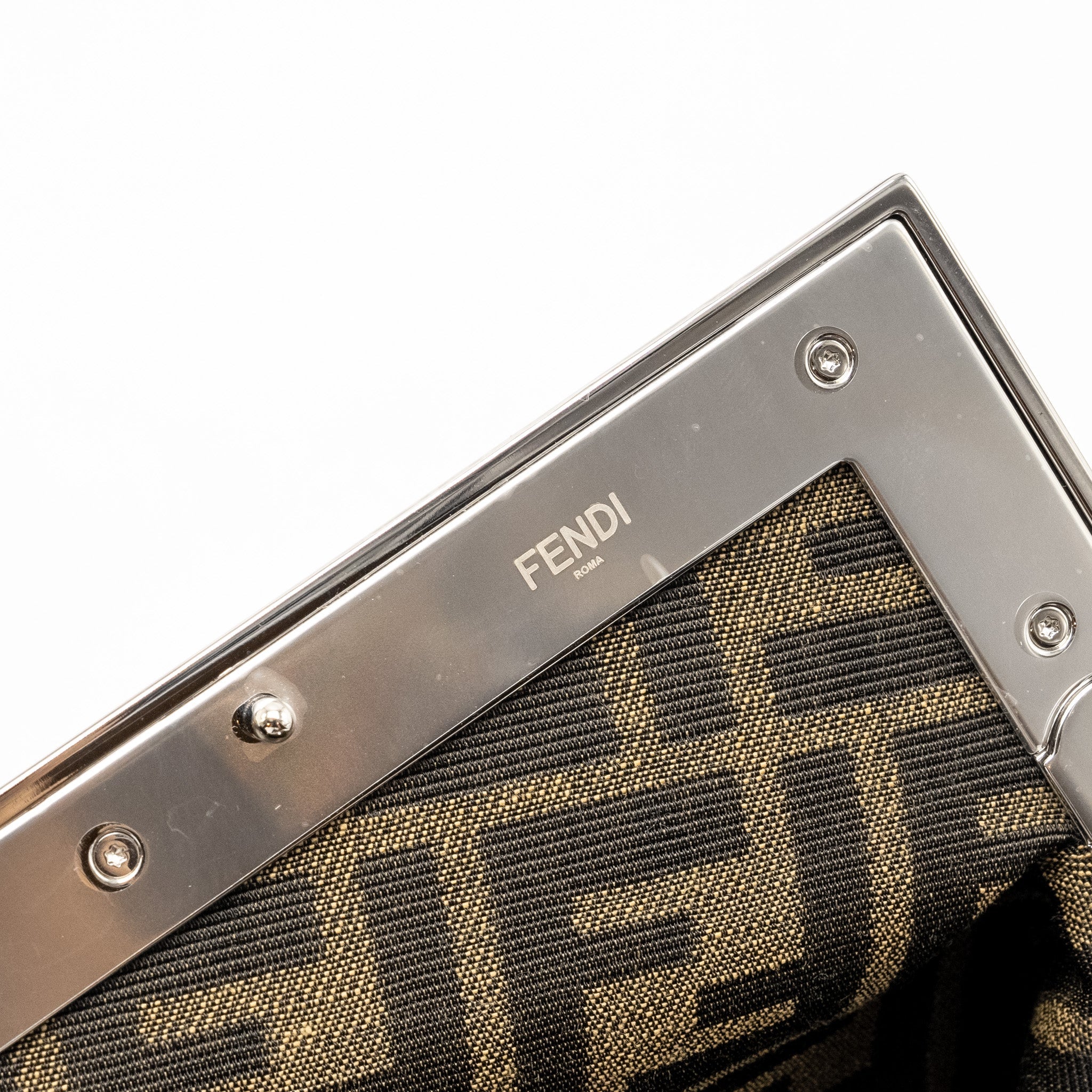 FENDI SMALL FENDI FIRST CLUTCH BAG NAPPA LILAC SHW