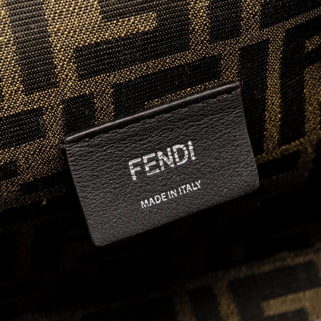 FENDI SMALL FENDI FIRST CLUTCH BAG NAPPA LILAC SHW