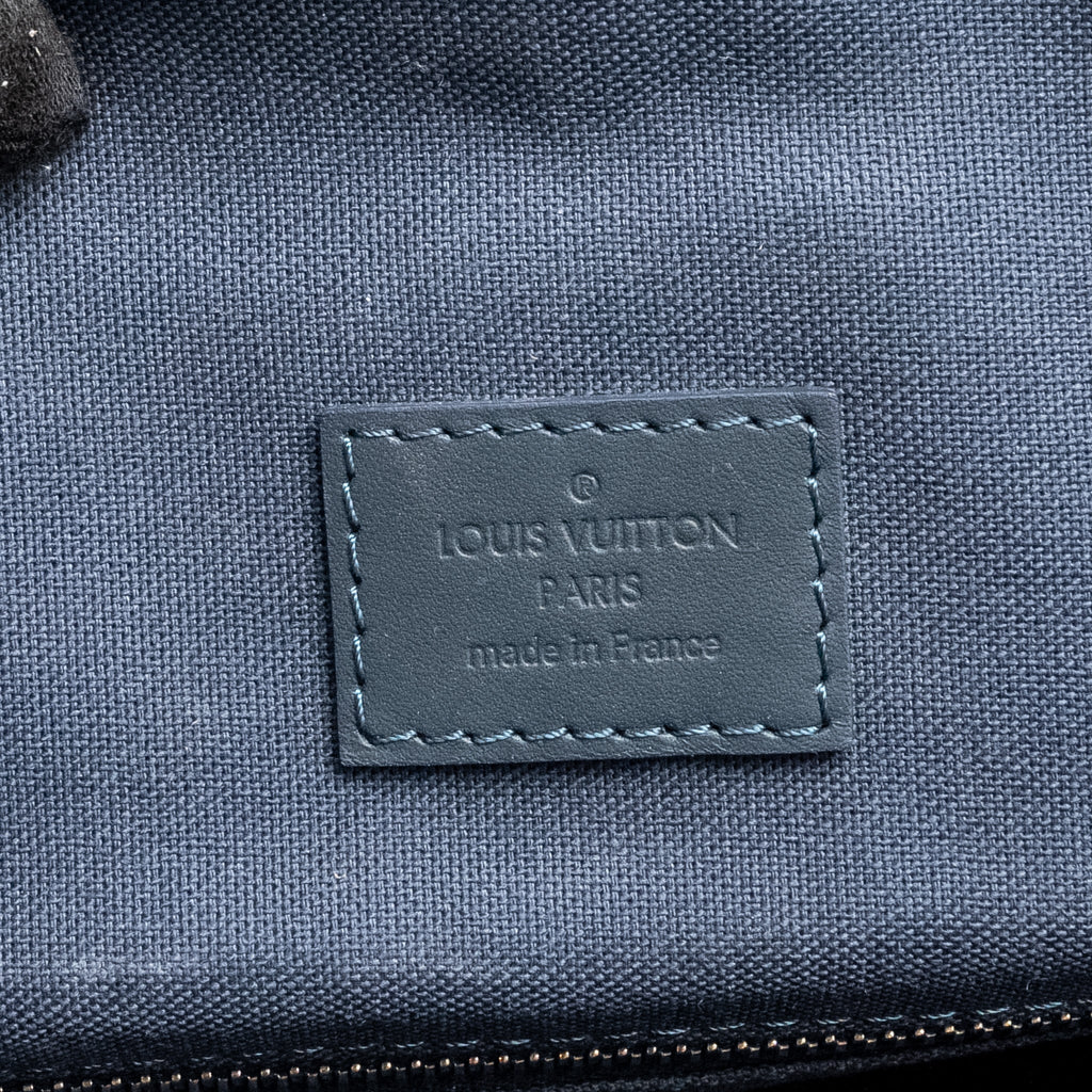 LOUIS VUITTON RUNNER BACKPACK DAMIER EBENE CANVAS/LEATHER SHW