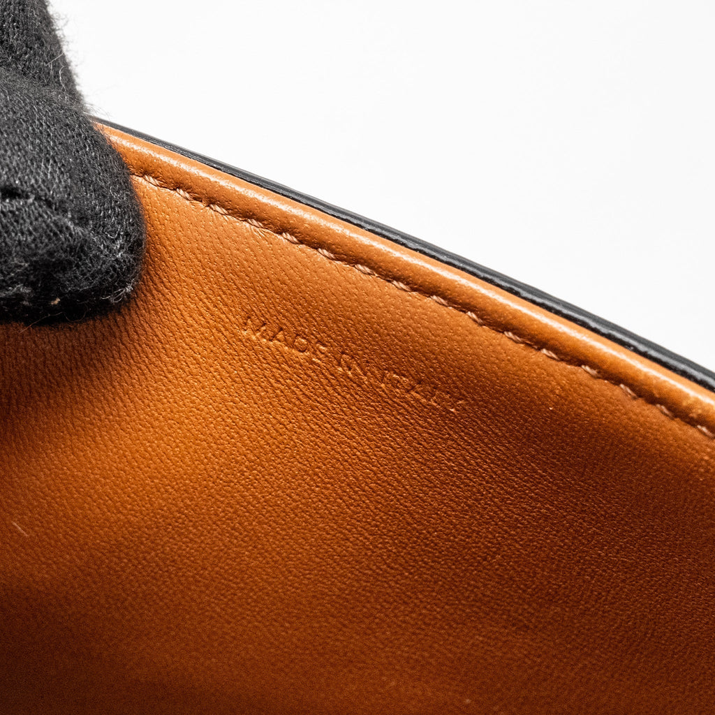CELINE TRIOMPHE SHOULDER BAG TRIOMPHE CANVAS/CALFSKIN TAN GHW