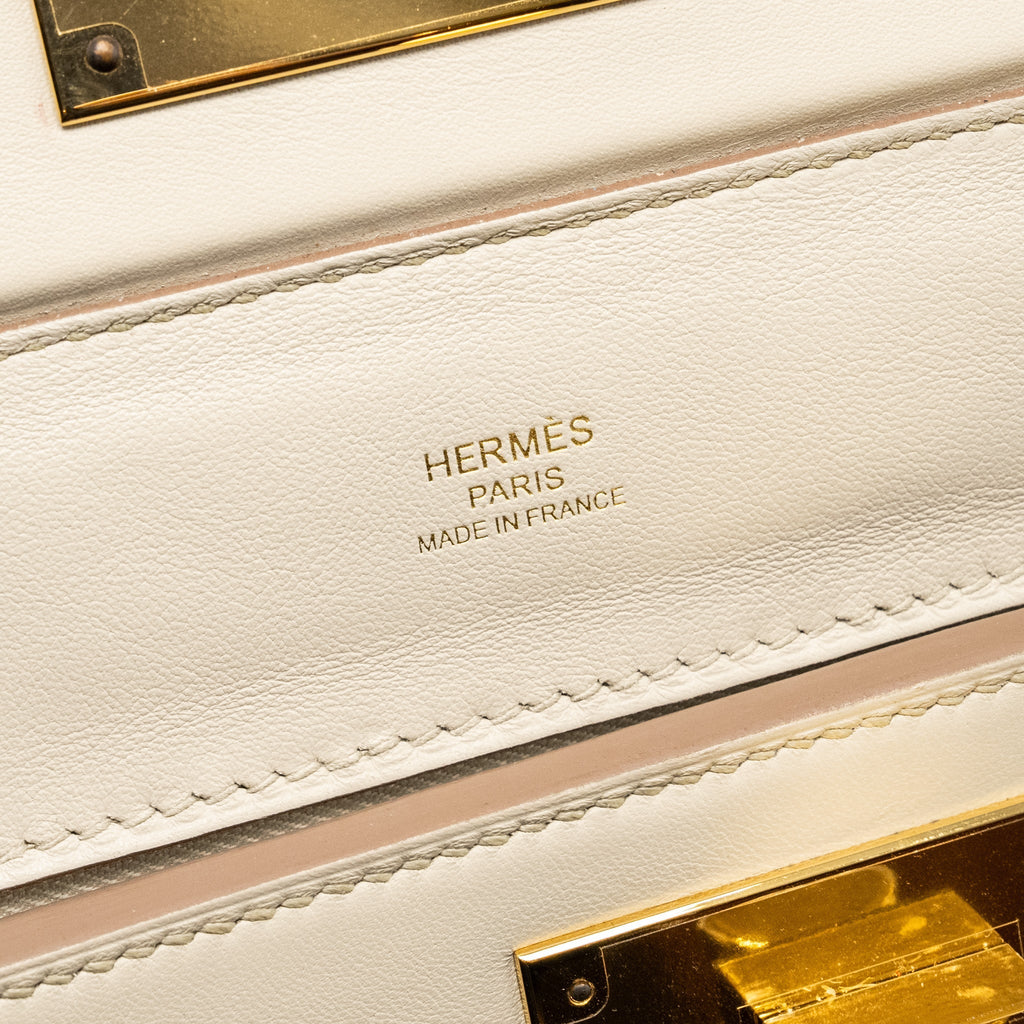 HERMES MINI 24/24 2424-21 BAG EVERCOLOR/SWIFT BETON GHW