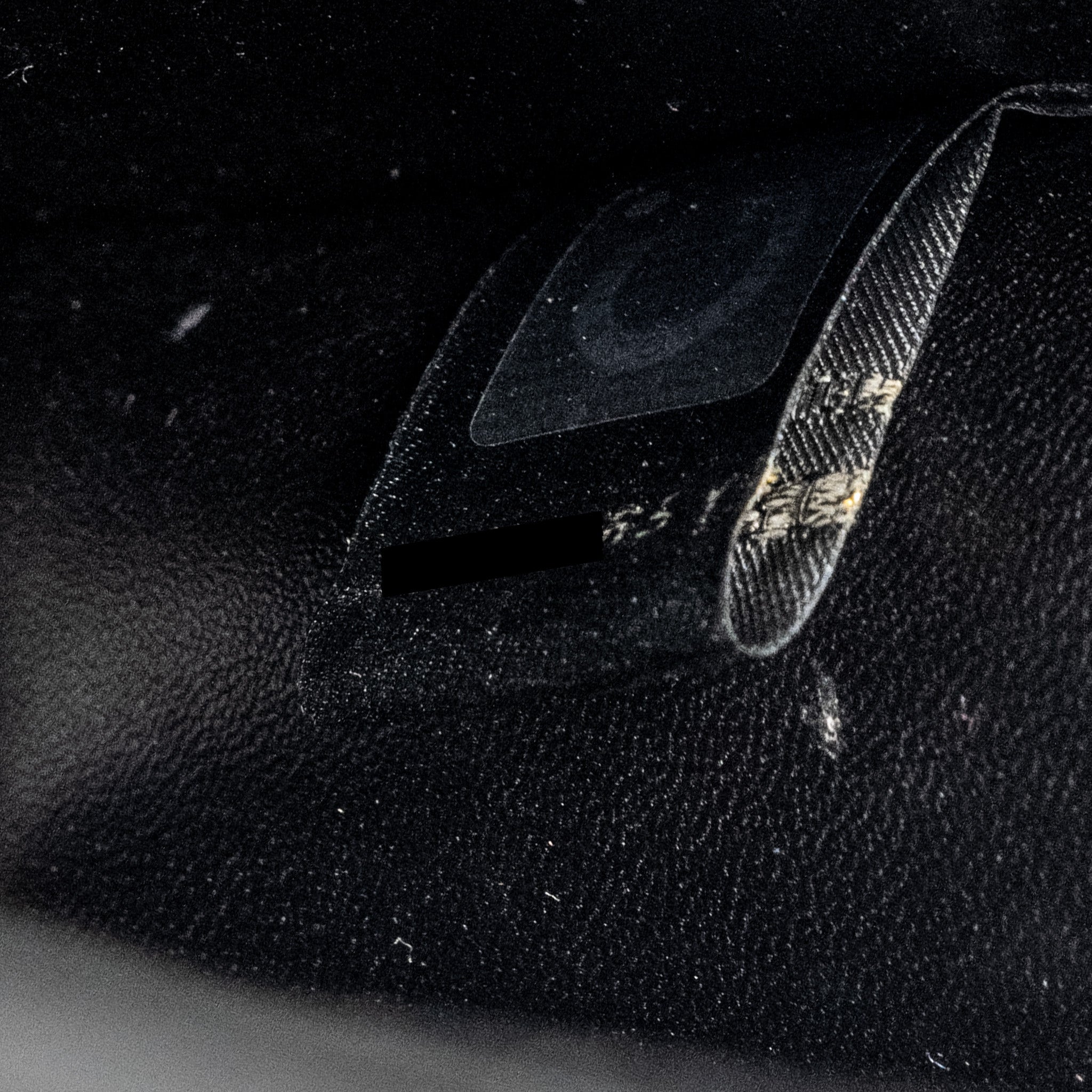 BVLGARI SERPENTI FOREVER BAG GALUCHAT BLACK/ GREY LGHW
