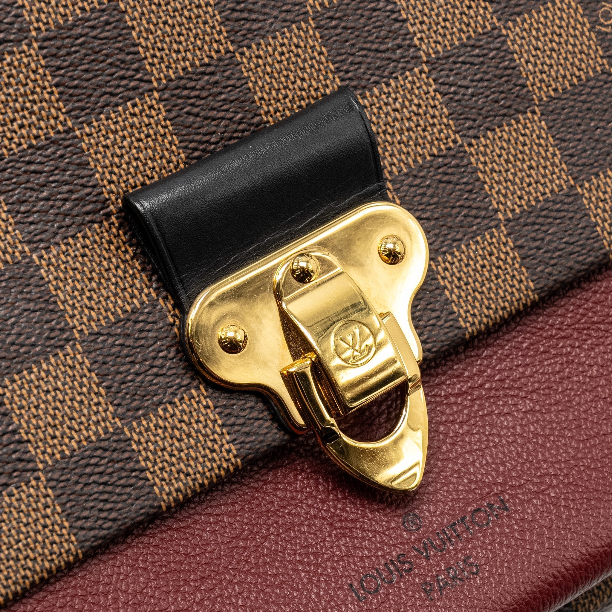 LOUIS VUITTON VAVIN PM DAMIER EBENE CANVAS GHW