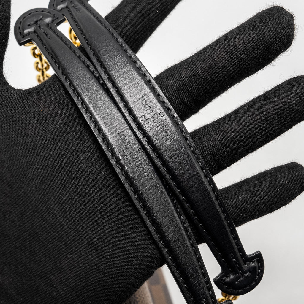 LOUIS VUITTON VAVIN PM DAMIER EBENE CANVAS GHW