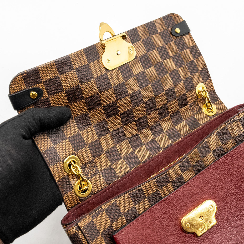 LOUIS VUITTON VAVIN PM DAMIER EBENE CANVAS GHW