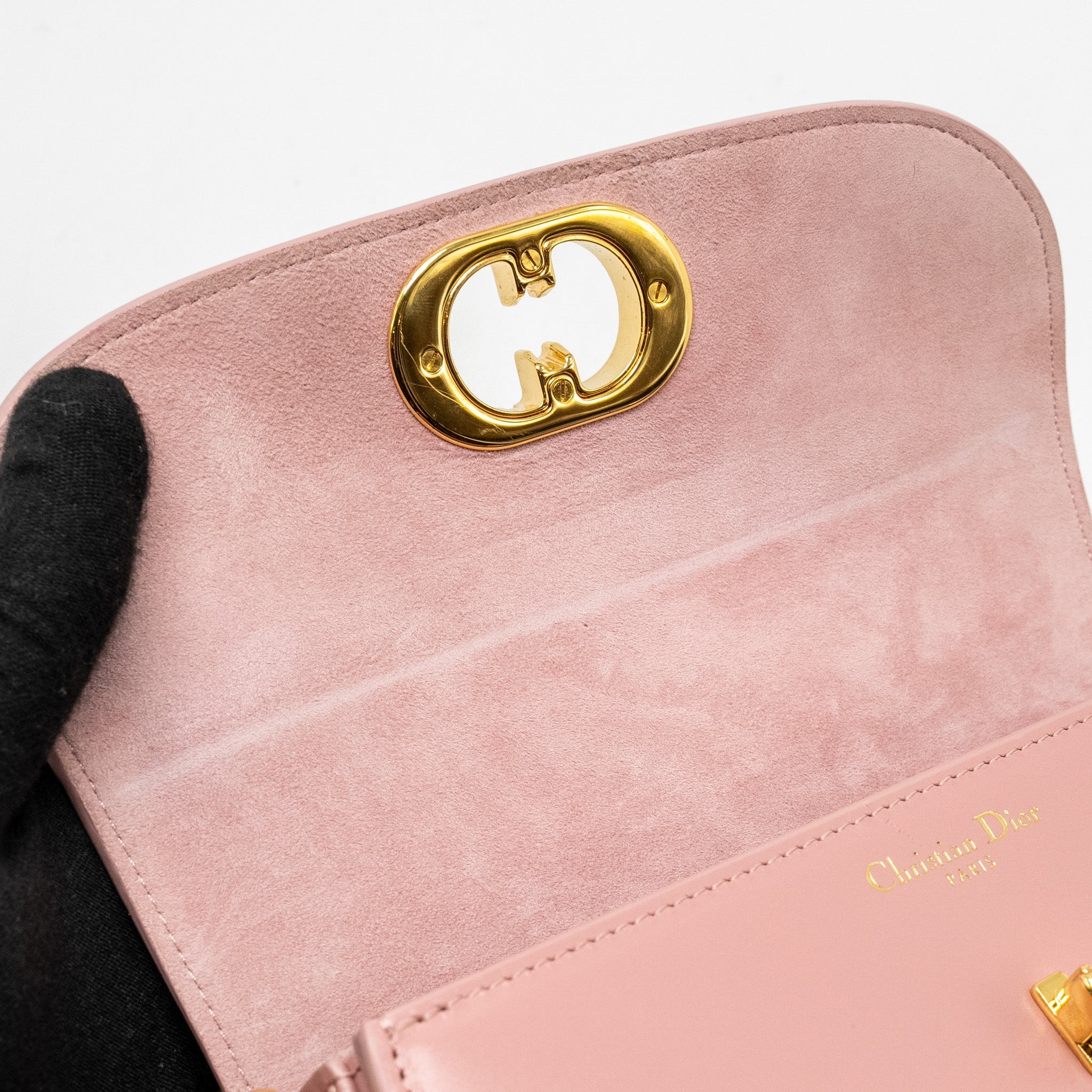 DIOR 30 MONTAIGNE AVENUE BAG BOX CALFSKIN PINK GHW