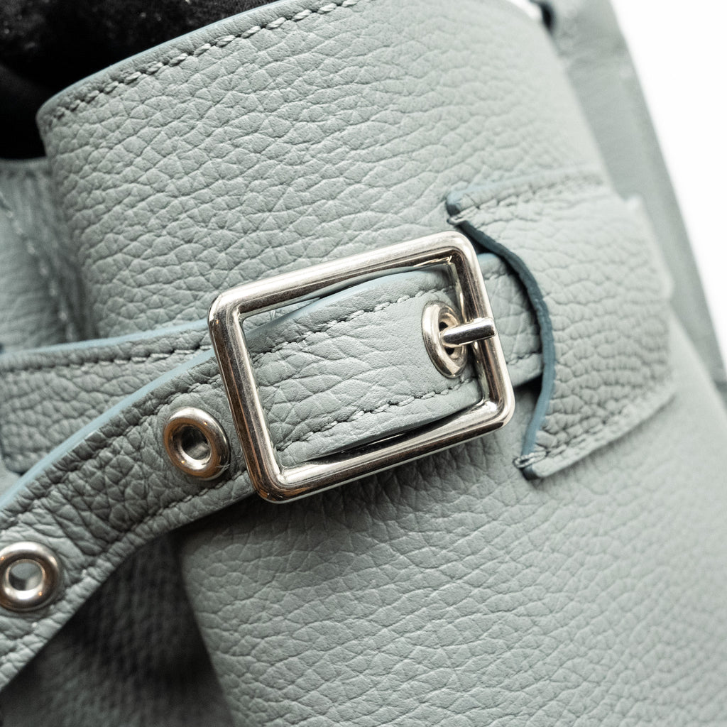 CELINE NANO BUCKET BIG BAG GRAINED CALFSKIN STORM SHW