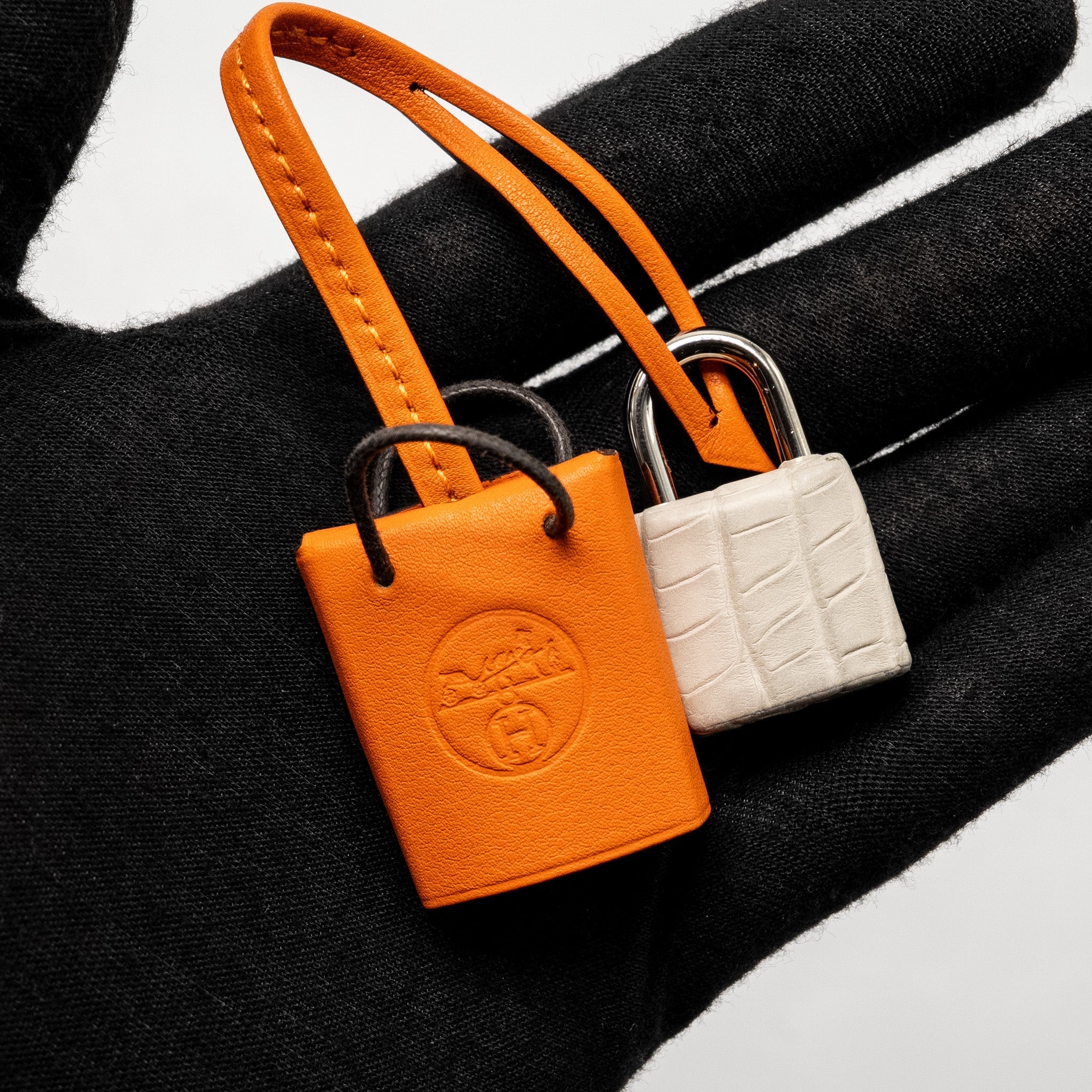HERMES BIRKIN 20 FAUBOURG SNOW MATT ALLIGATOR / TOGO / EPSOM/ SWIFT BETON SHW