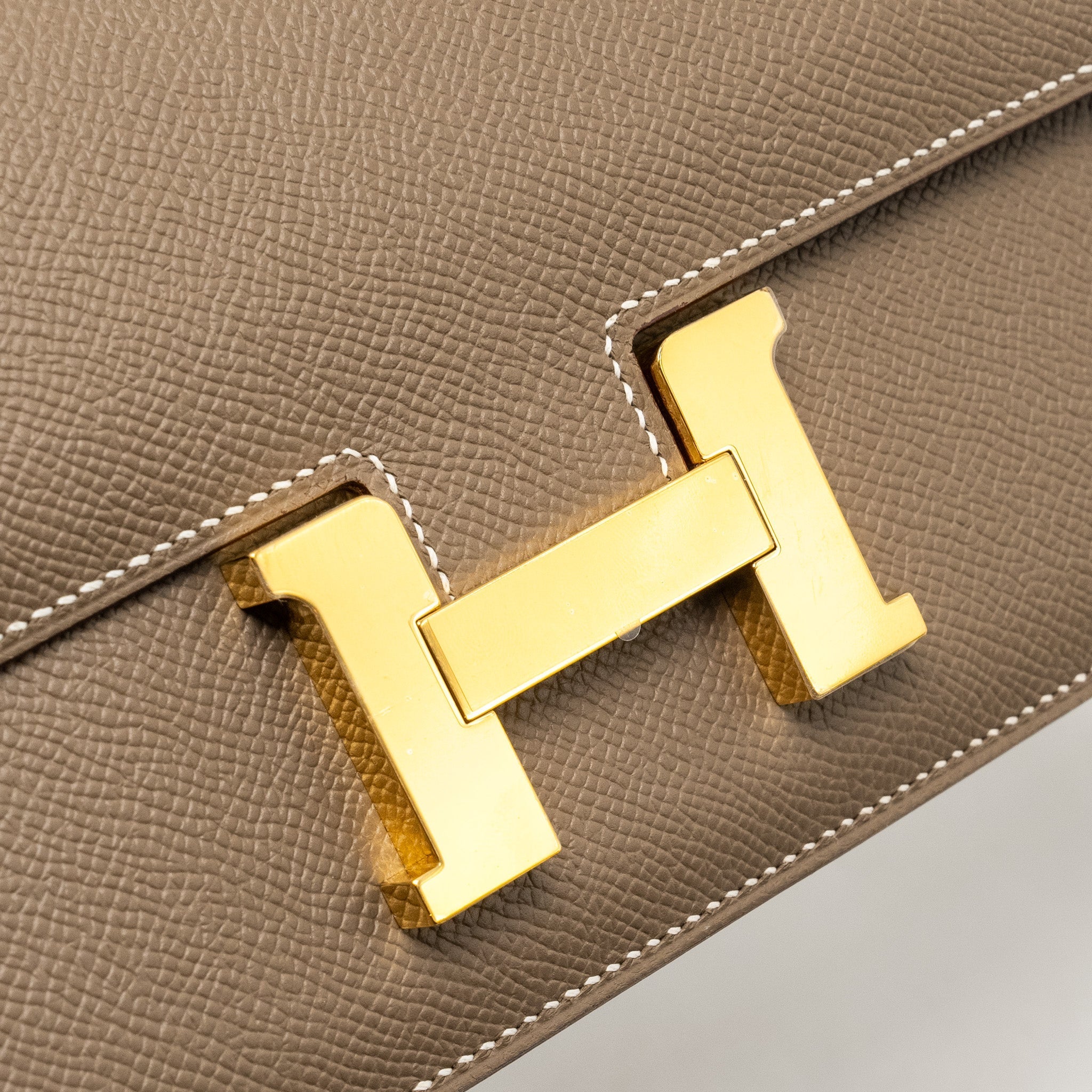 HERMES CONSTANCE ELAN EPSOM ETOUPE GHW