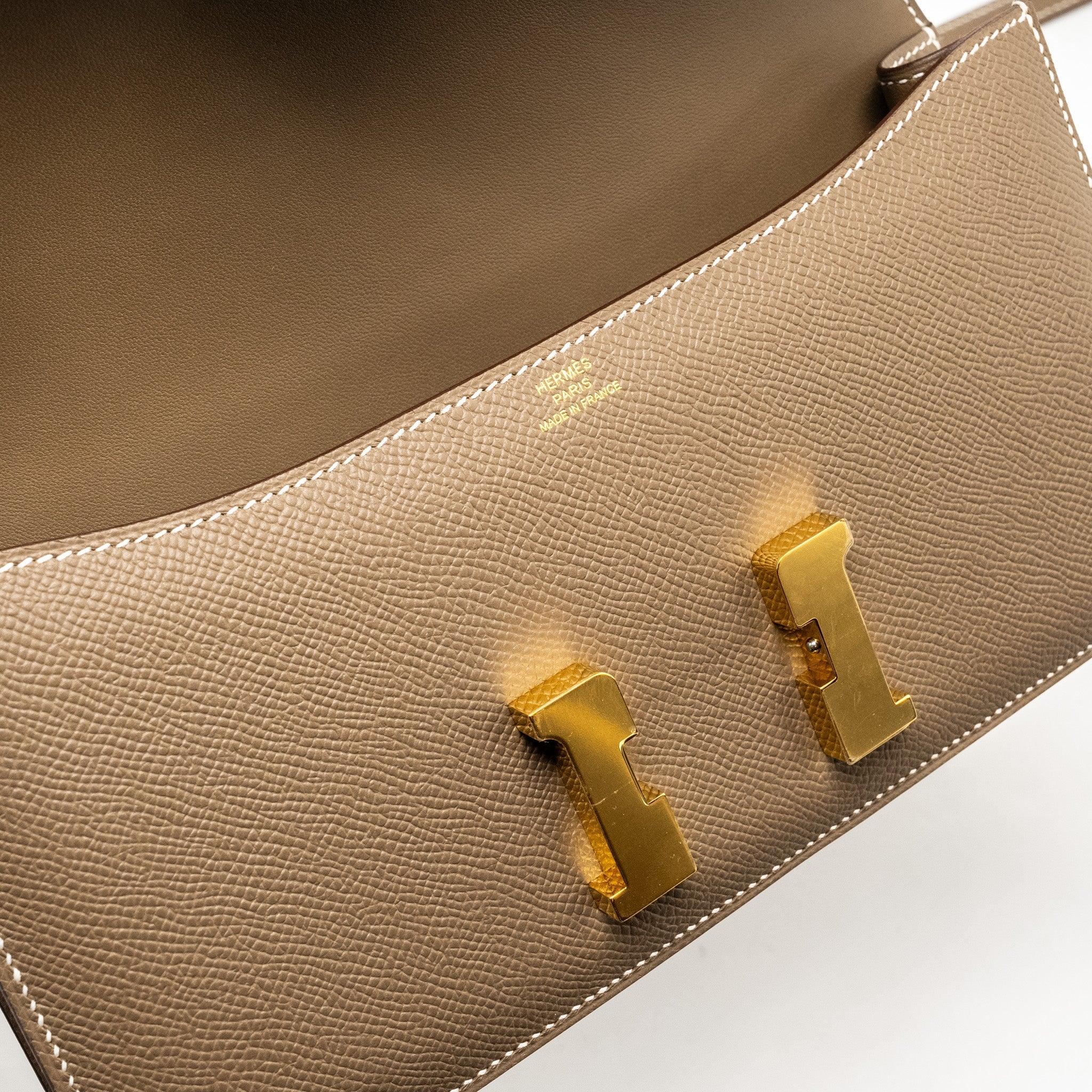 HERMES CONSTANCE ELAN EPSOM ETOUPE GHW