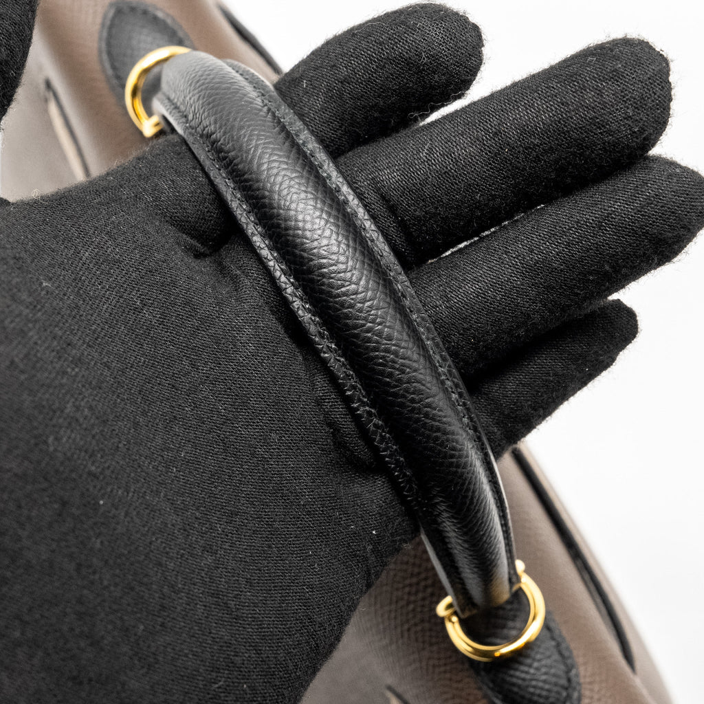 HERMES KELLY 25 EPSOM ECORCE/ETOUPE/NOIR GHW