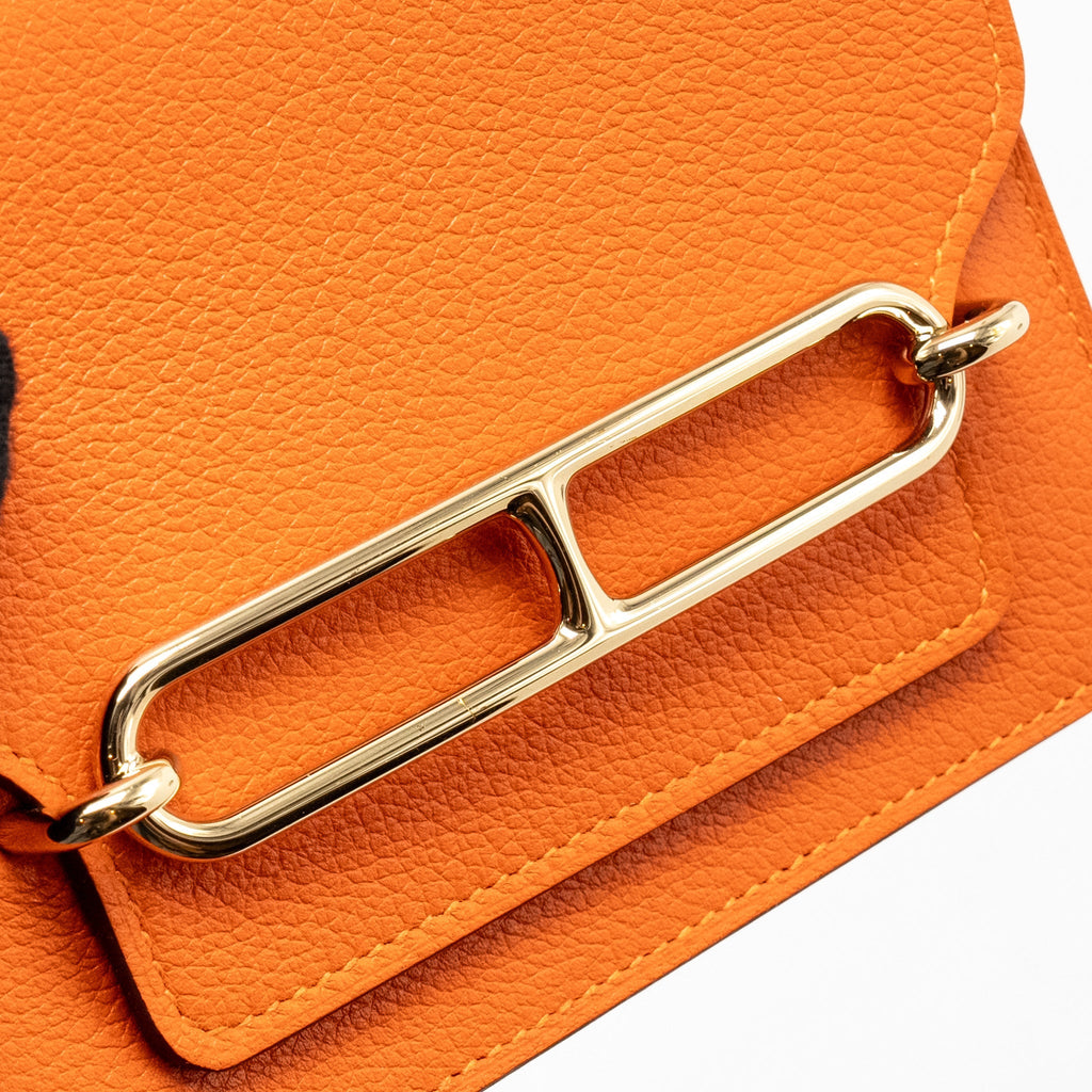 HERMES ROULIS SLIM EVERCOLOR ORANGE GHW