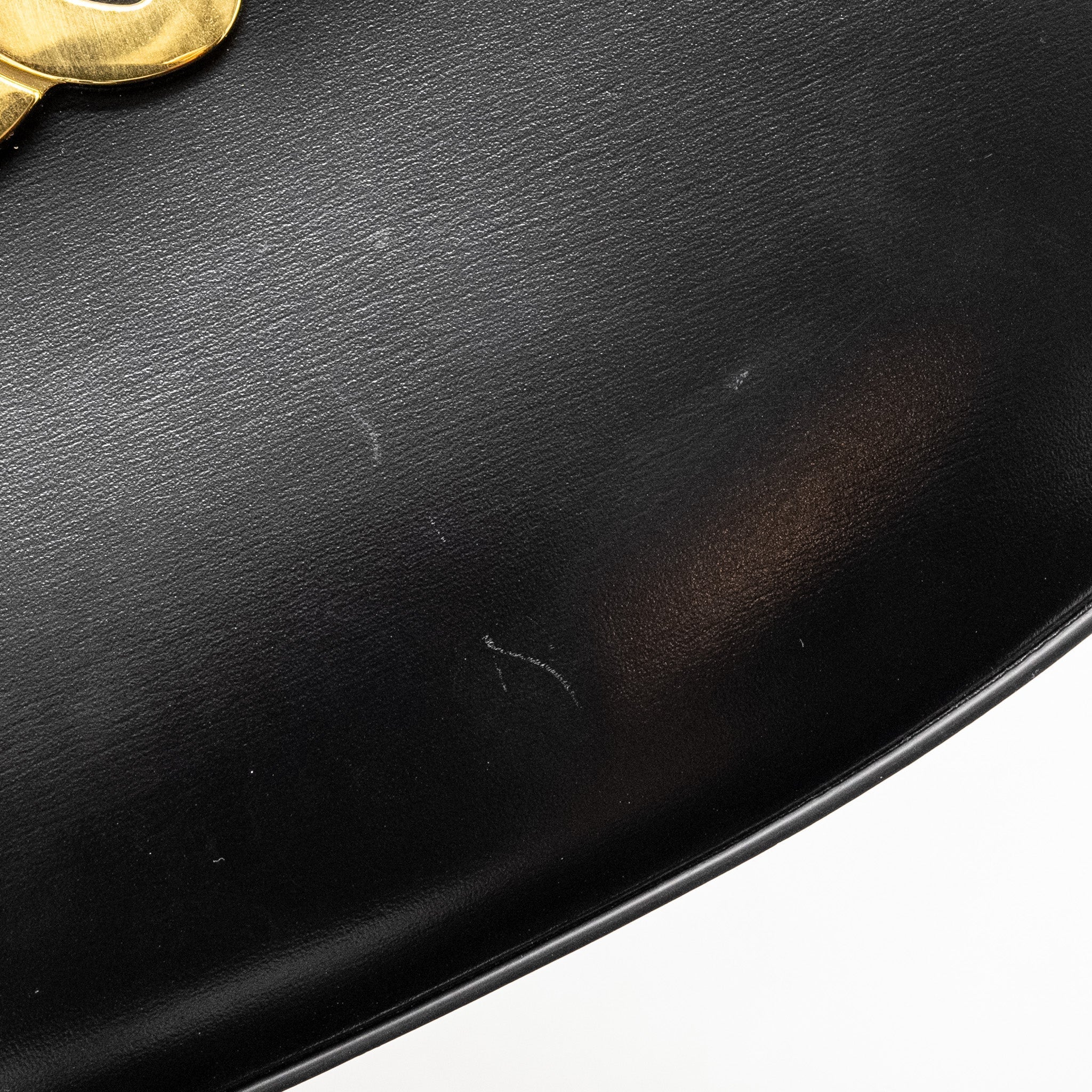 CELINE MEDIUM TILLY CHIC SHOULDER BAG SHINY CALFSKIN BLACK GHW