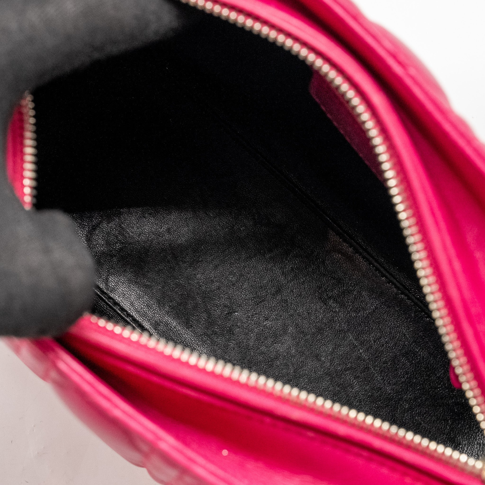 DIOR MEDIUM LADY DIOR LAMBSKIN PINK / MULTICOLOUR SHW