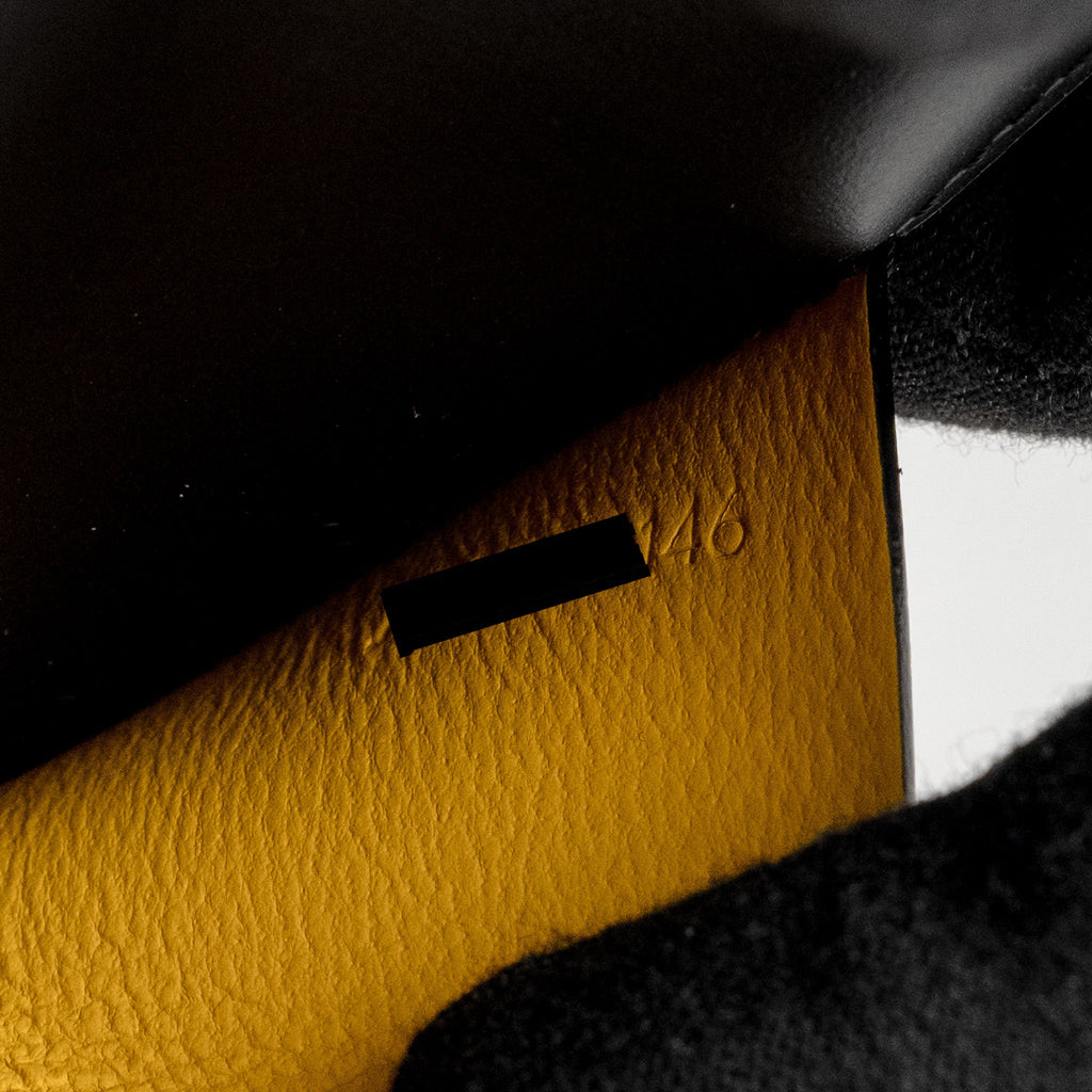 GOYARD SAINT ROCH LONG WALLET GOYARDINE CANVAS / CALFSKIN BLACK SHW